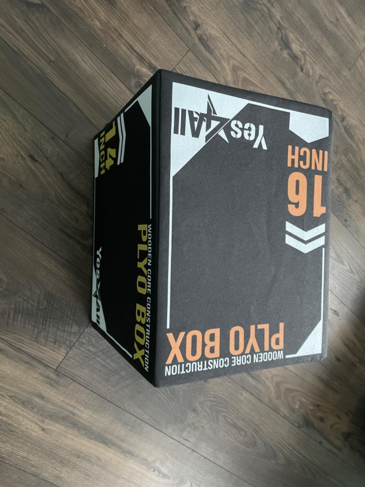 Yes4All 3-in-1 Soft-Padded Plyo Box with Wooden Core customer photo 2
