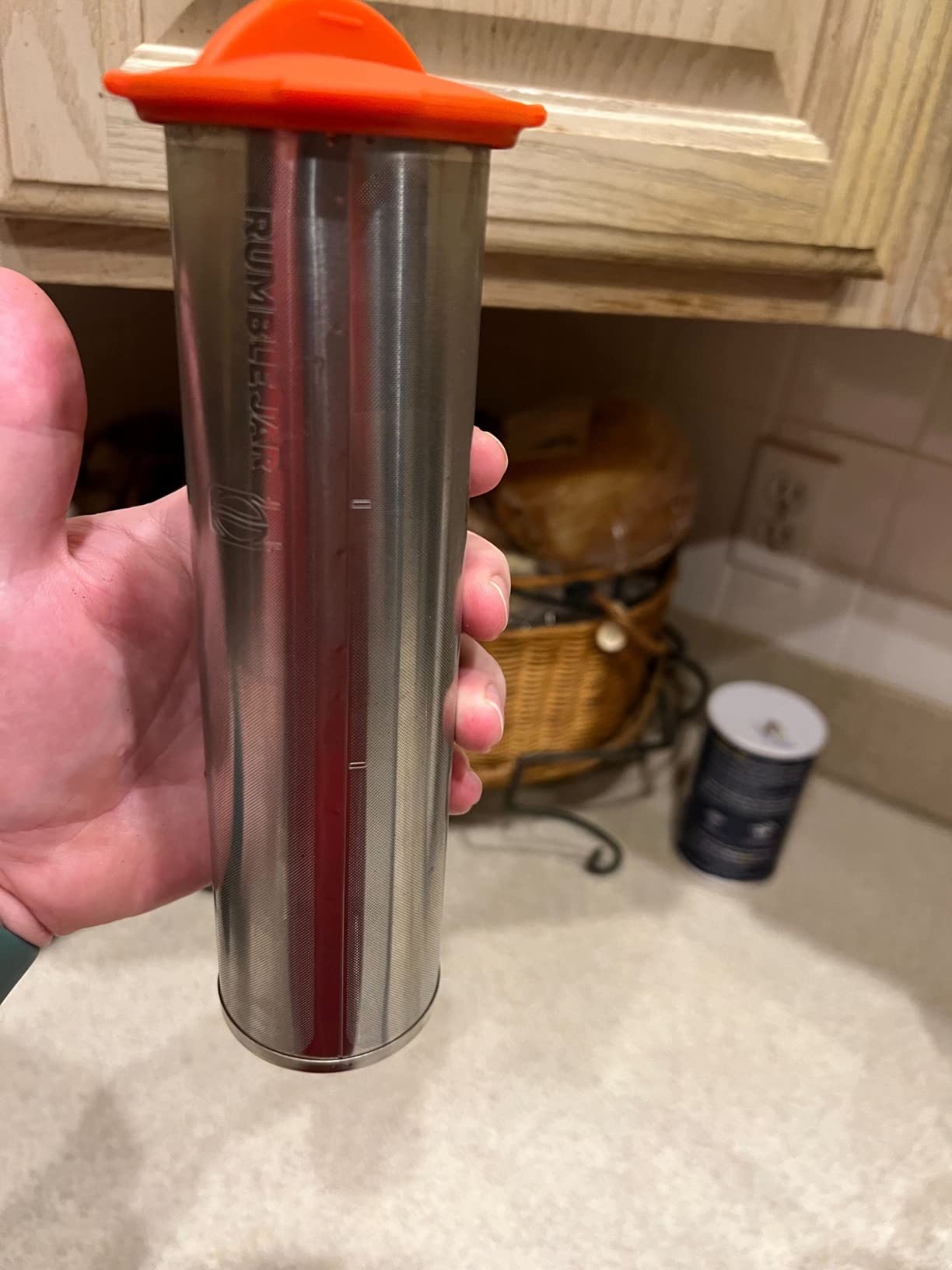 Rumble Jar - Next-Gen Cold Brew Coffee Maker for Mason Jars - 200 Micron Filter Is Ideal for Coarse Grounds & Stronger Coffee - Standalone Filter (no Mason Jar included) customer photo 2