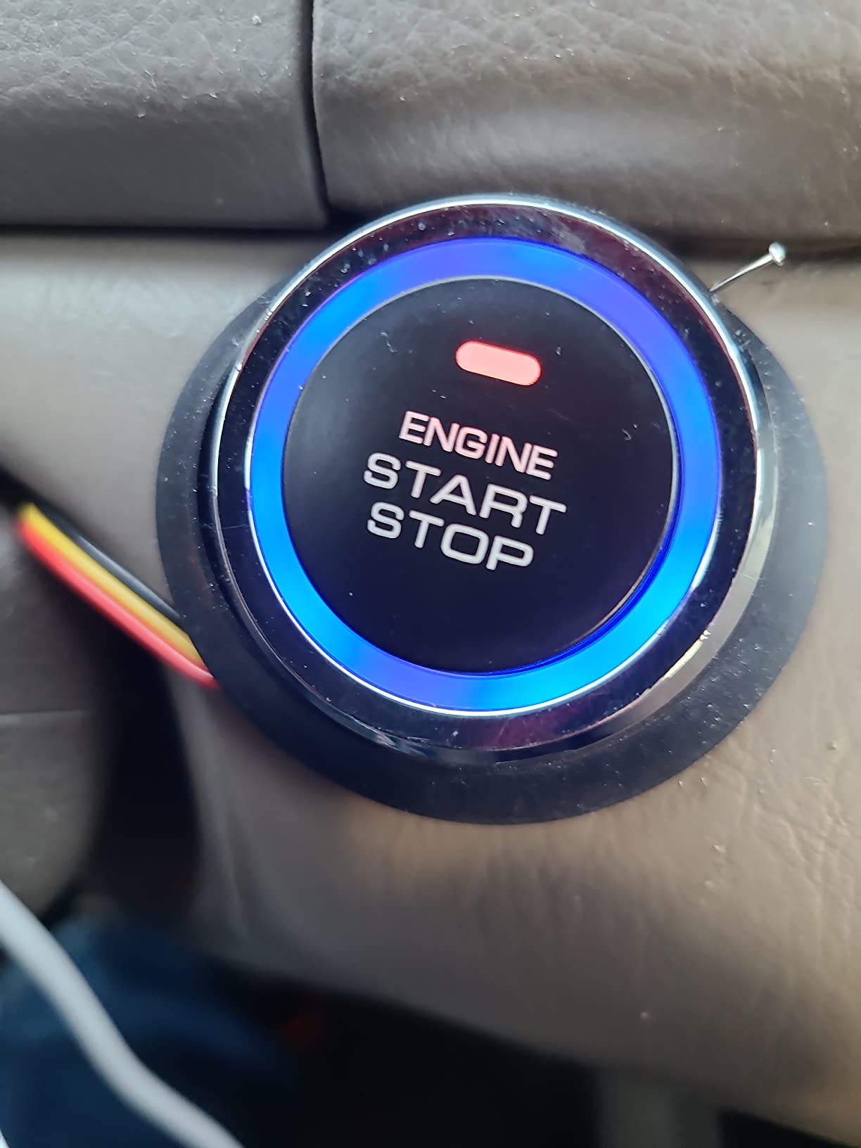 ① Car Keyless Entry Security Alarm System + ② Remote Engine Starter + ③ Push to Start Stop Iginition Button customer photo 1