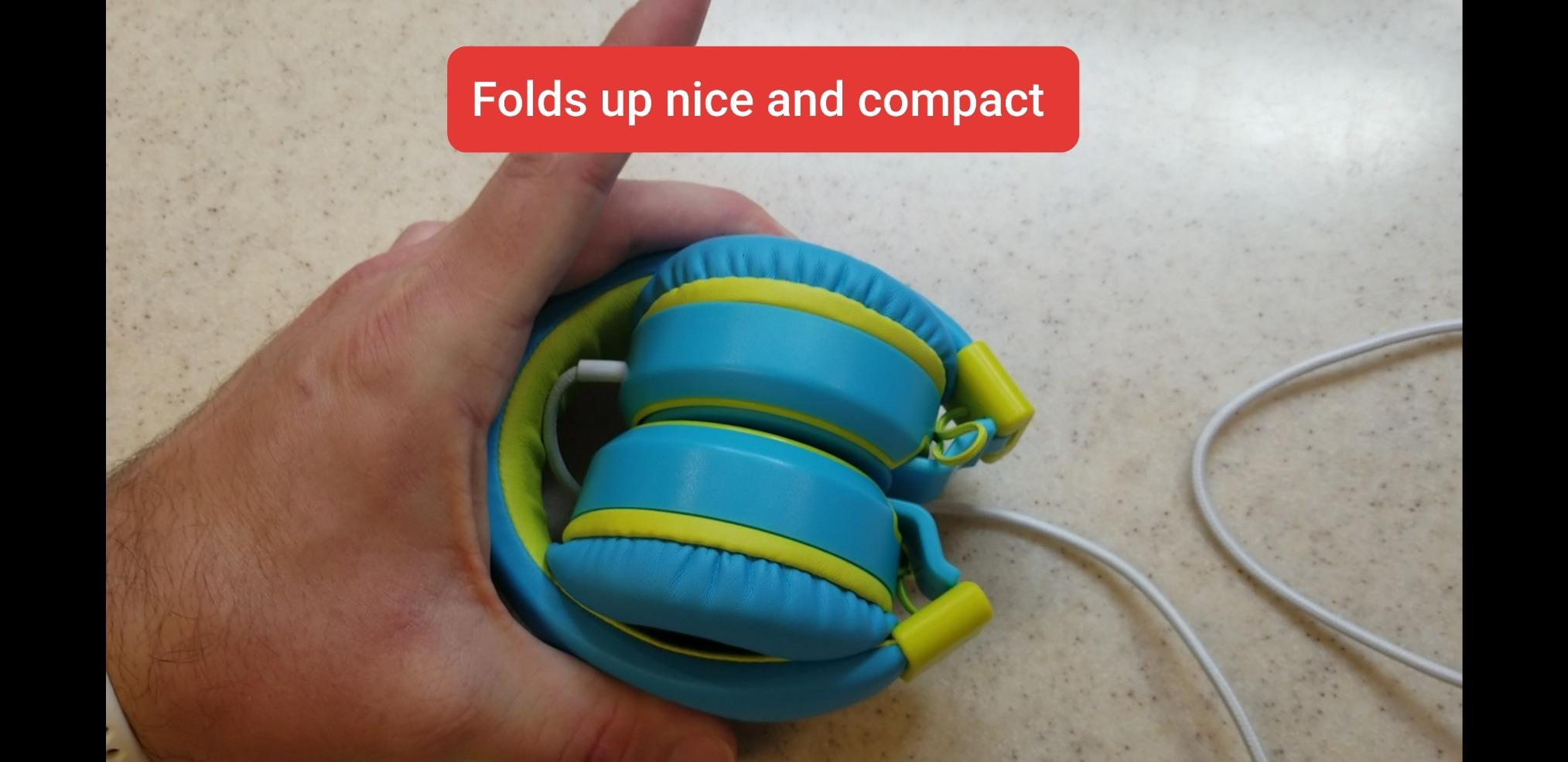 Wired Kids Headphones for School with Cord Mic,Safe Volume Limit 85/94dB customer photo 2