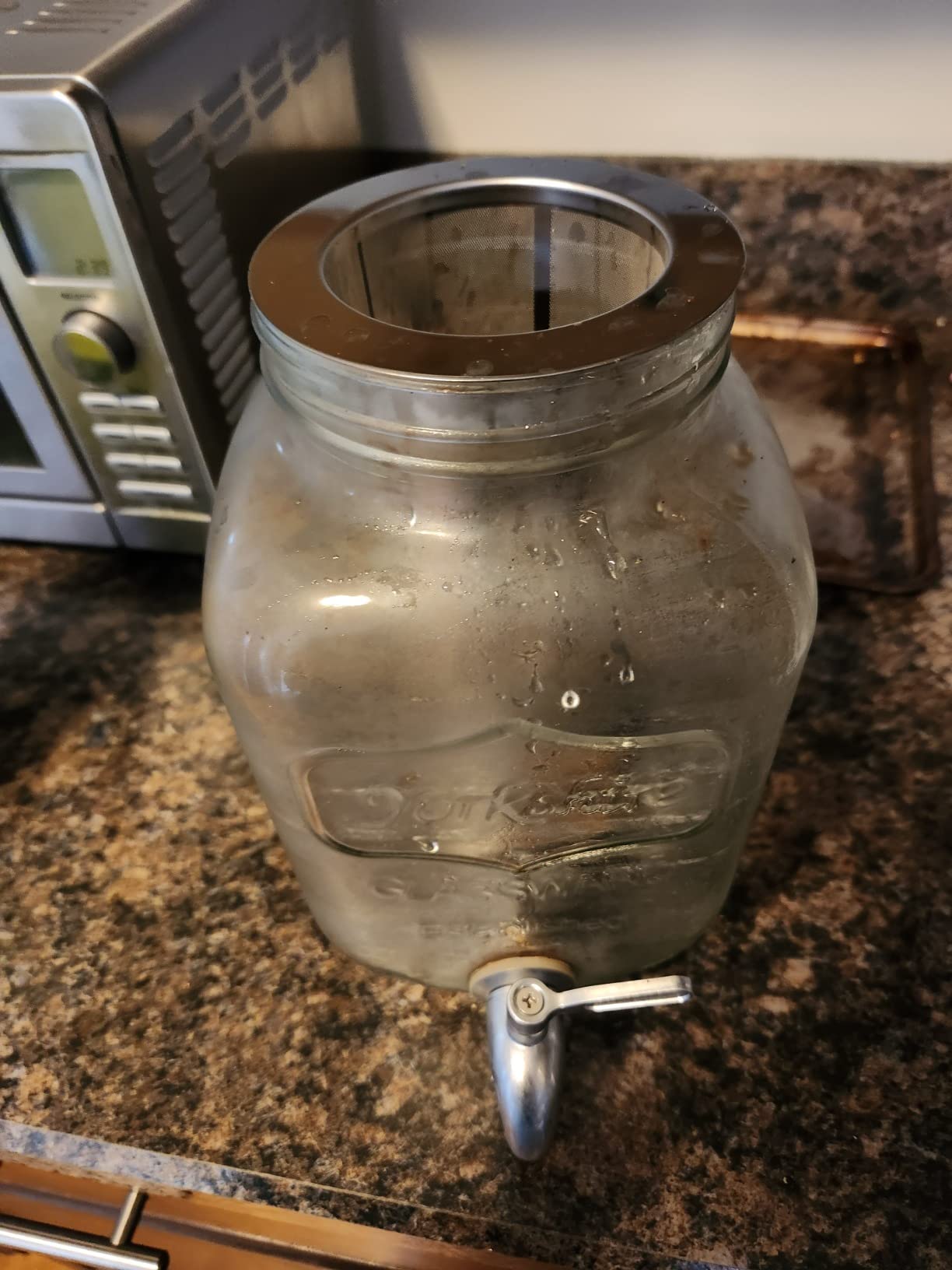 REPLACMENT FILTER ONLY - Cold Brew Filter for 1 Gallon Mason Jars, Stainless-Steel Ultra Fine Mesh, Reusable Replacement Brewing Accessory, Supports Fresh Tea | Original Grind Co. customer photo 2