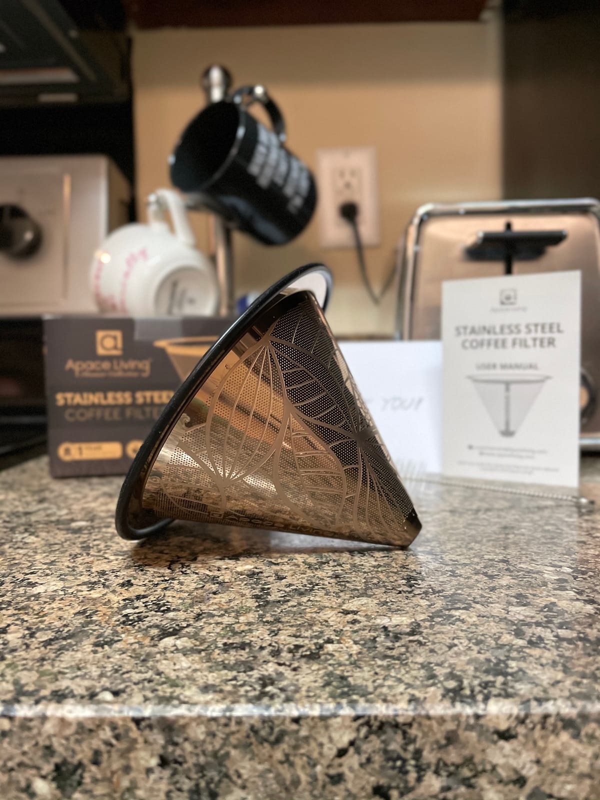 Compatible with Chemex, Hario V60 Pour Over Coffee Filter, Coffee Dripper customer photo 1
