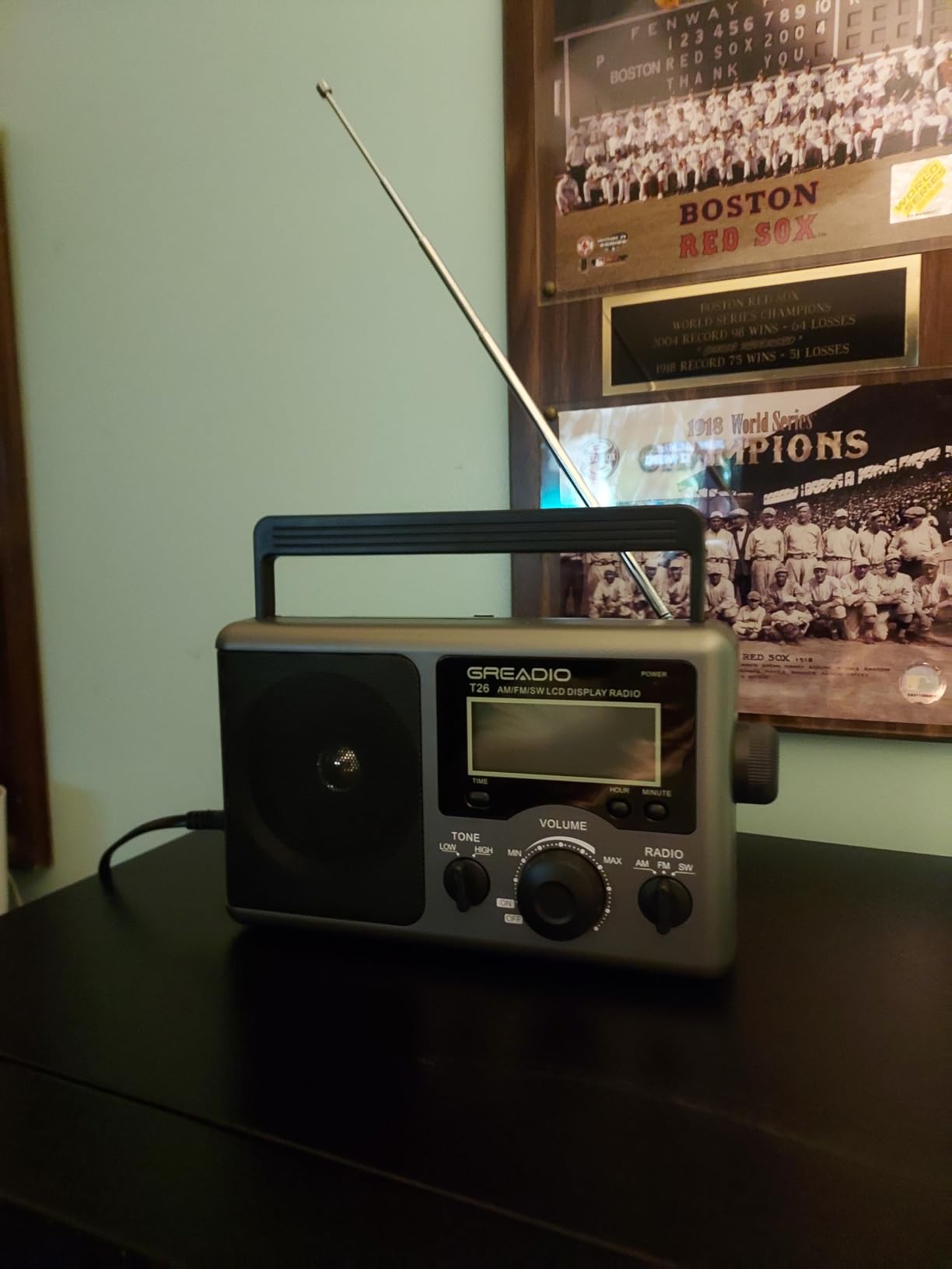 Greadio Portable Shortwave Radio, Radios Portable AM FM Transistor Radio customer photo 1