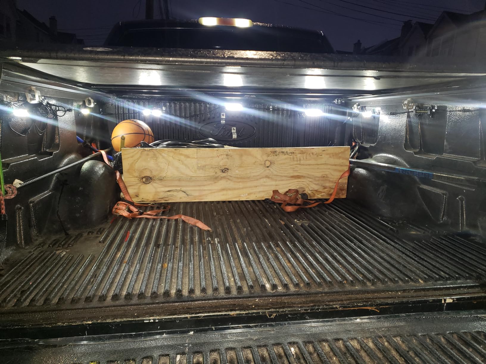 Truck Bed Lights 8 Pods, SWATOW INDUSTRIES Truck Bed LED Light Bar Kits w/Switch Rear Cargo Lights Truck Lighting Kits for Ram 1500 2500 Tacoma F150 F250 F350 Chevy Pickup Vans RVs - White customer photo 2