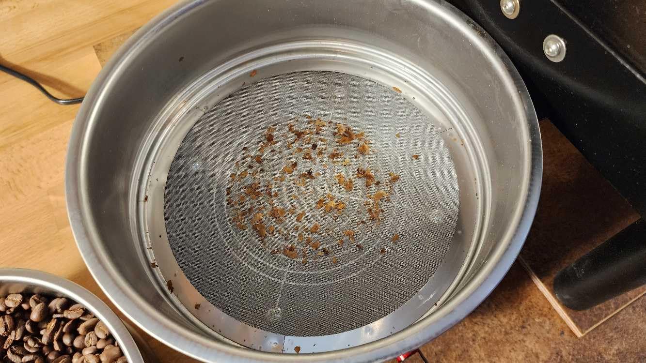 Coffee Bean Cooler Electronic Bean Cooling Machine with 304 Stainless Steel Mesh Two Layers 1.3lb Big Capacity Household Roasting (2 Layers) customer photo 1