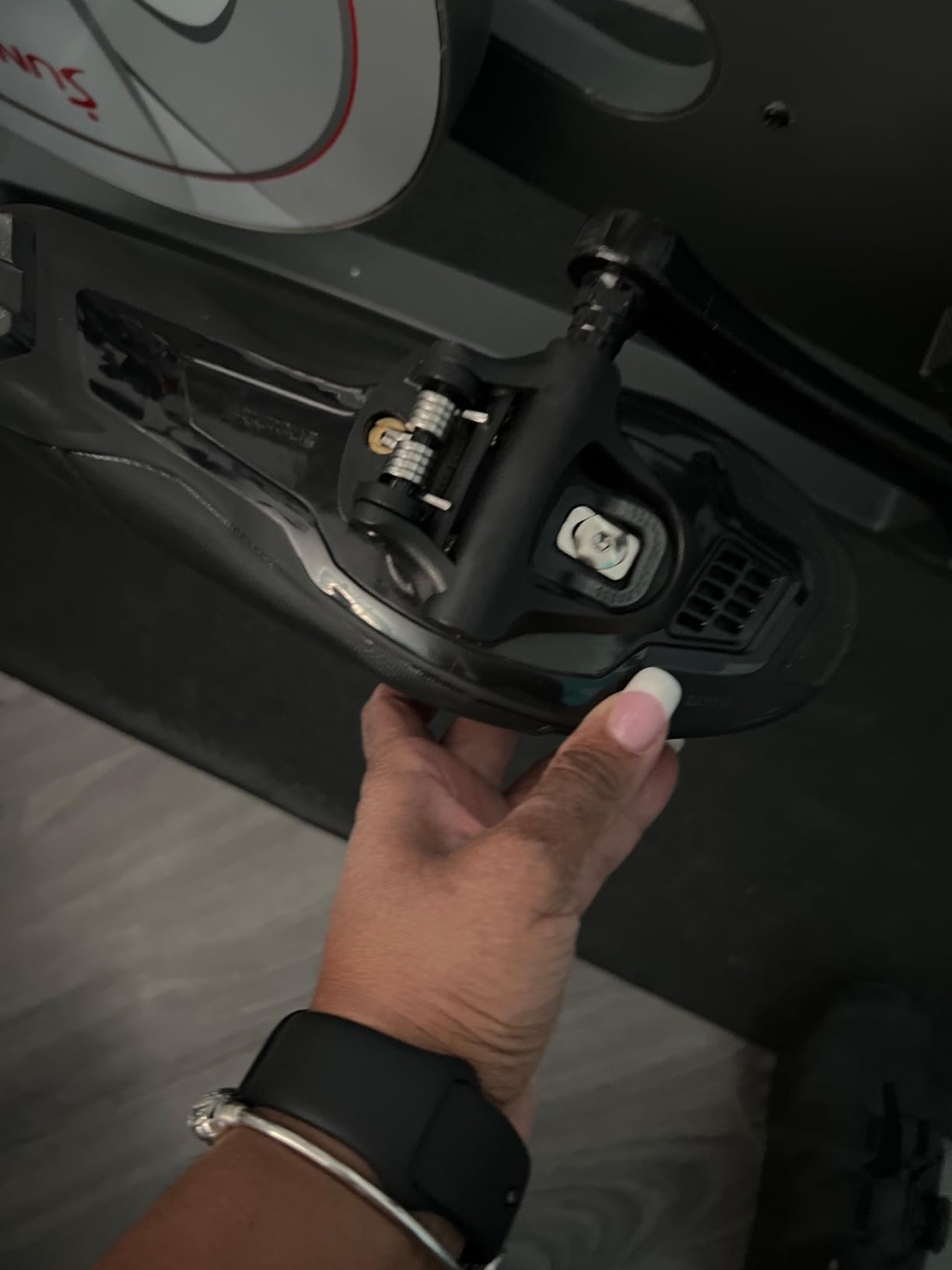 ROCKBROS Bike Pedals Road Bicycle Pedals Cleats Set Clipless Pedals Compatible with Look KEO Structure customer photo 1