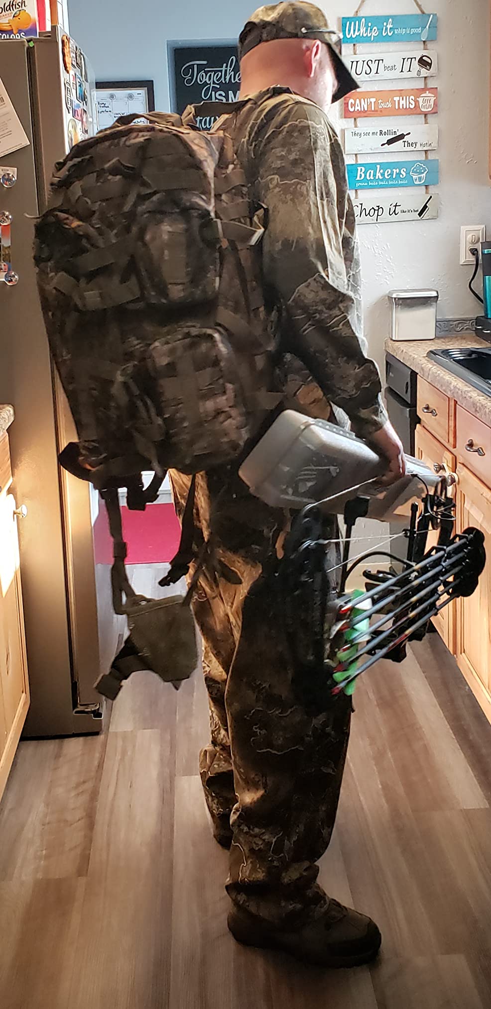 FIELDCRAFT Hunting Backpack Daypack for Rifles, Bows, Crossbows, Muzzleloader, Hunting, Hiking, Archery, Blackpowder, Outdoors Expeditionary Alpha Pack customer photo 2