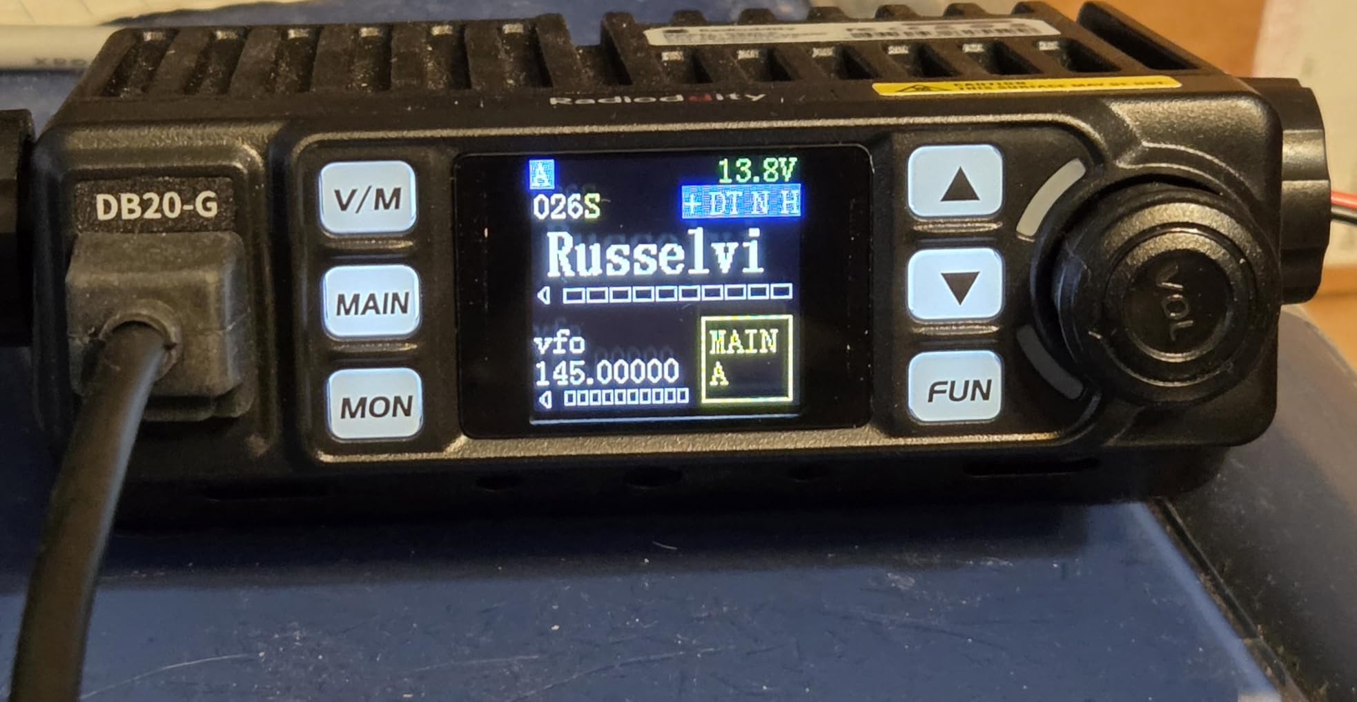 Radioddity DB20-G GMRS Mobile Radio 20W, Long Range, 500 Channels customer photo 1