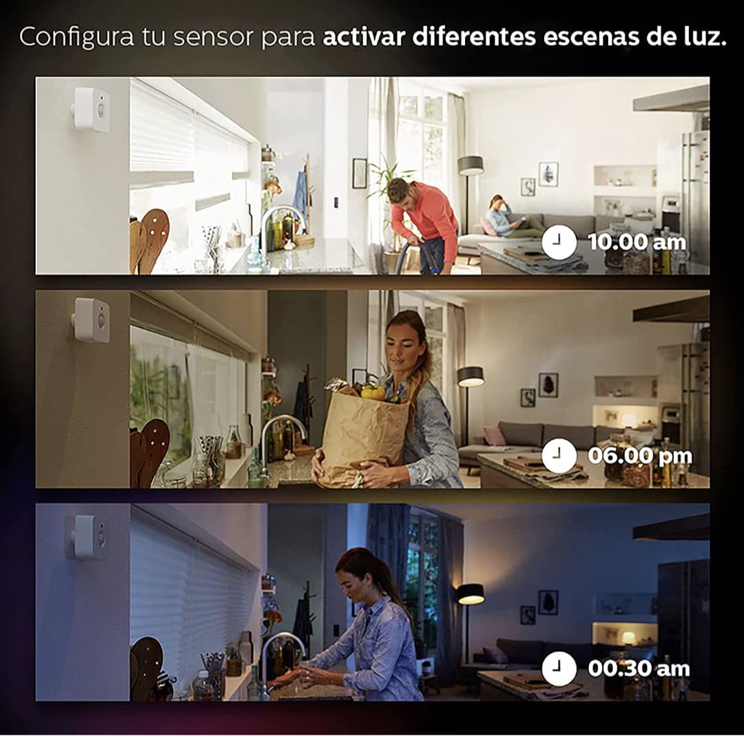 Philips Hue Motion Sensor, Exclusively for Philips Hue Smart Lights, 1-Pack customer photo 1