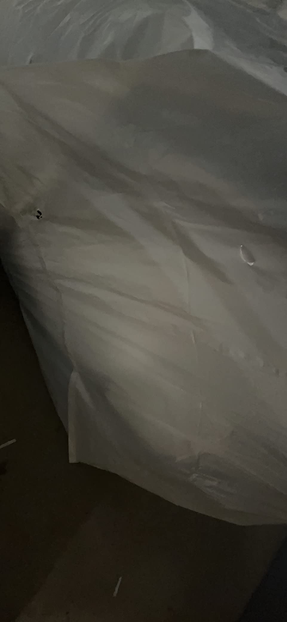 WHEEL CONNECT Tire Storage Bags. Made of Polyethylene LDPE Plastic, Large 38”X42”H, White, Pack of 4pcs. L. customer photo 2