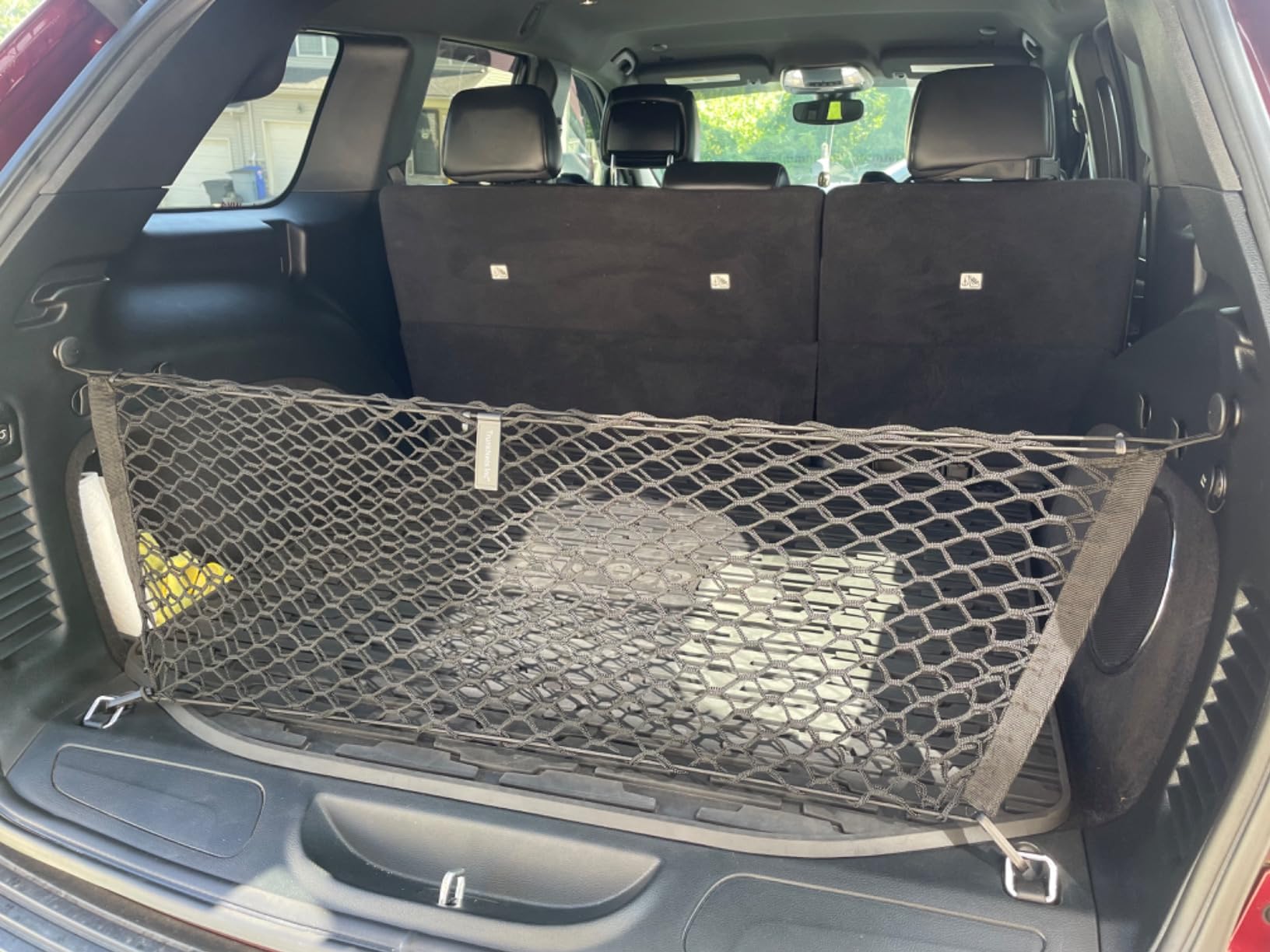 Envelope Style Elastic Trunk Mesh Cargo Net for Jeep Grand Cherokee 5 Seats 2022-2026 - Premium Trunk Organizer and Storage - Luggage Net for SUV - Best Car Organizer for Jeep Grand Cherokee customer photo 2
