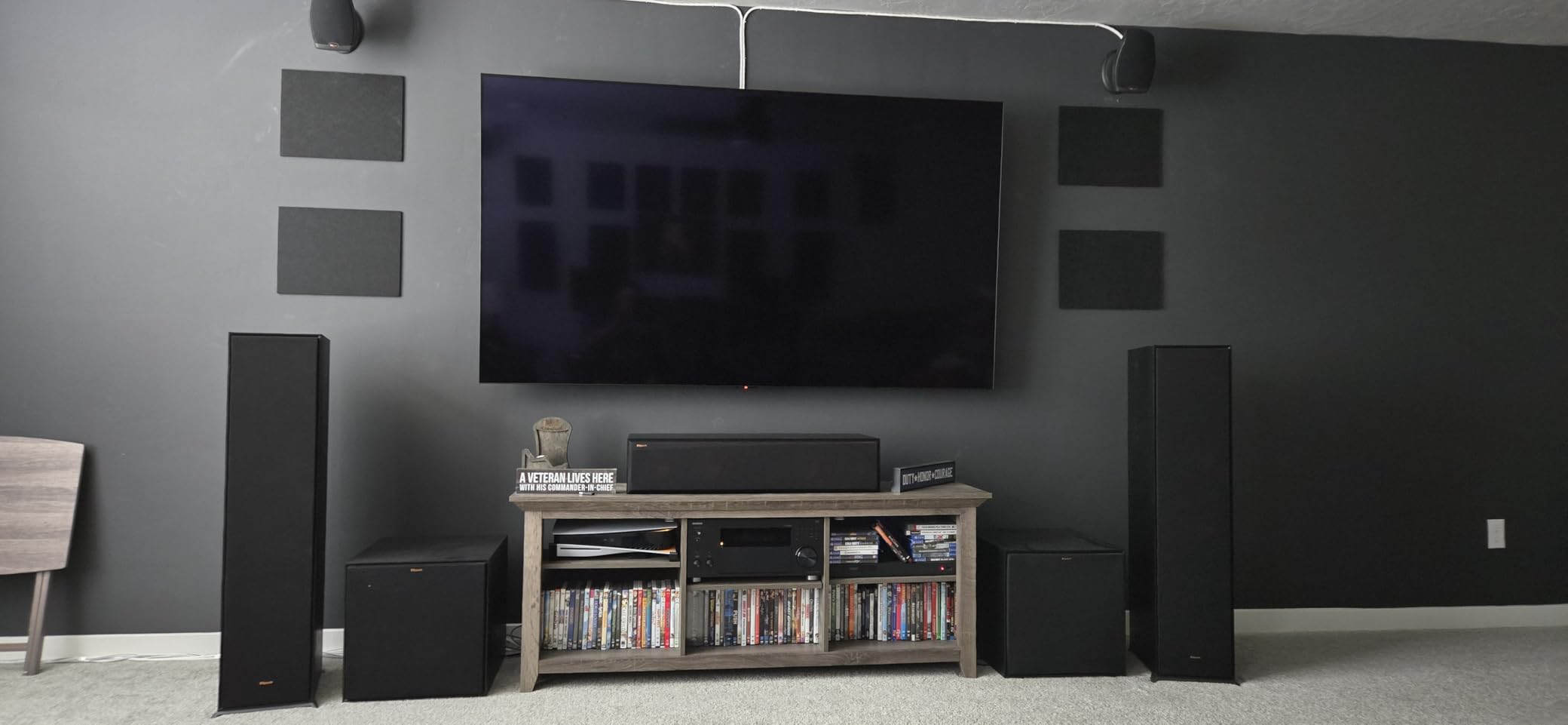 Klipsch Reference Premiere RP-504C II Walnut Center Channel Speaker customer photo 1