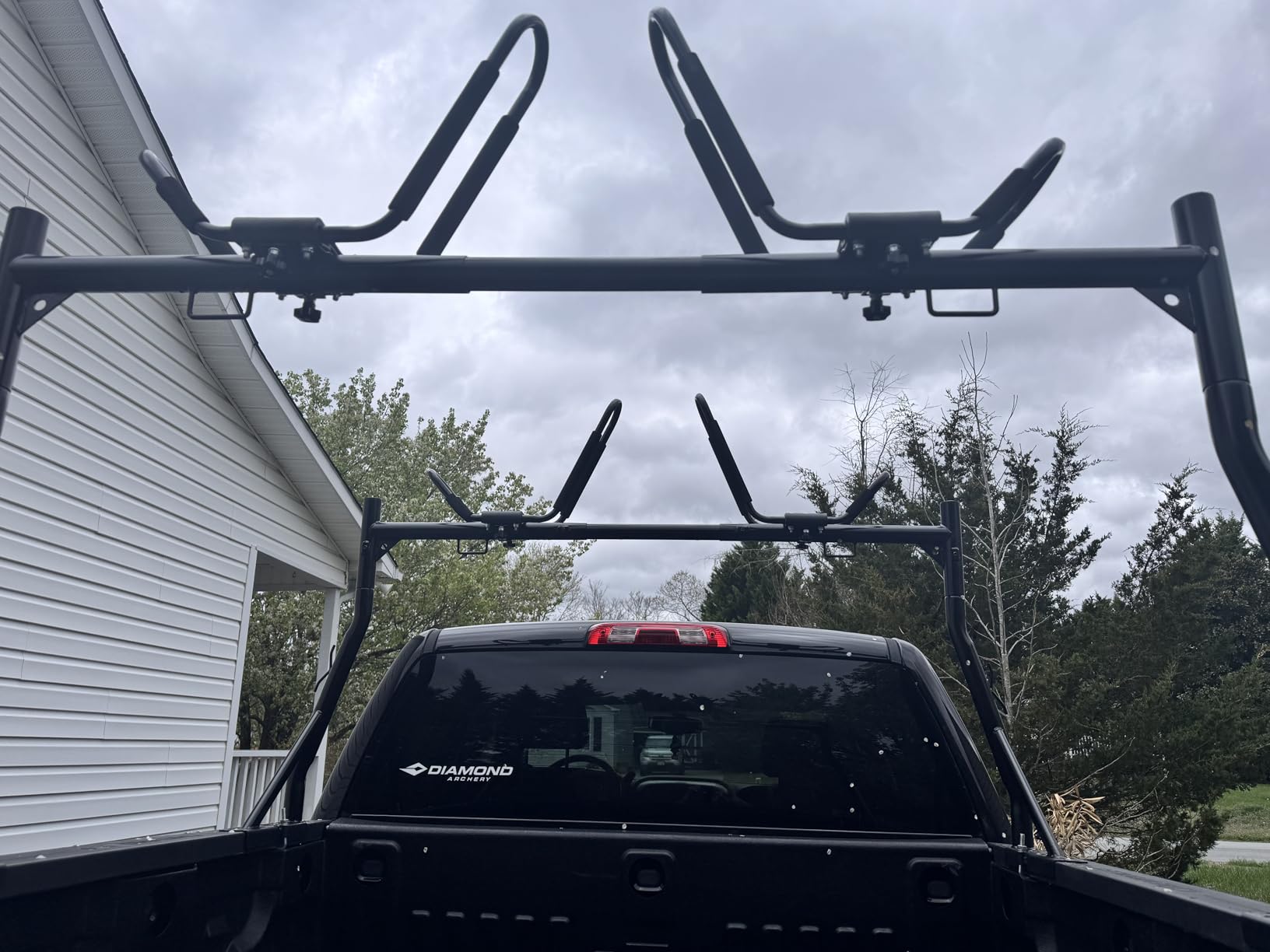 Kayak Roof Rack, 2 Pair J-Bar Roof Rack with 4 Ropes. Heavy Duty Kayak Roof Carrier for Your Canoe SUV and Trucks customer photo 2