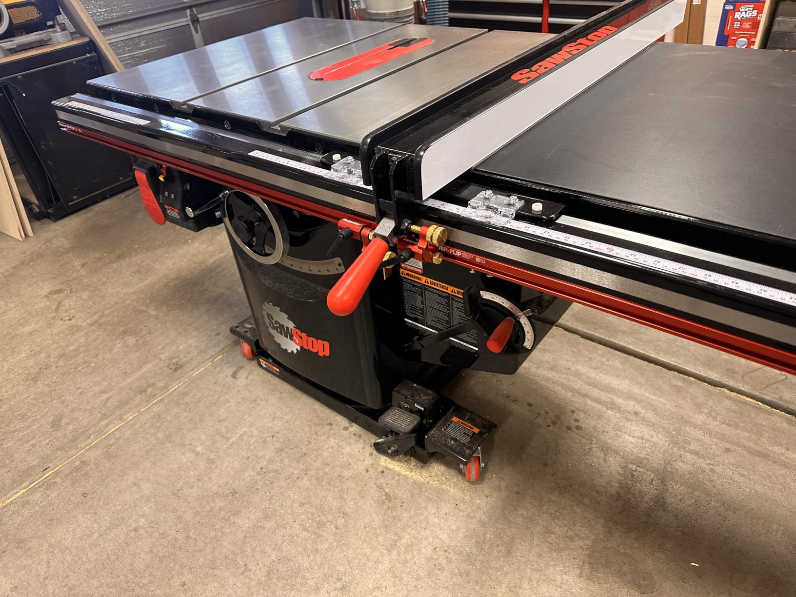 Woodpeckers Rip-Flip Fence Stop System, 52 Inch Capacity - Fits SawStop T-Glide Fences customer photo 1