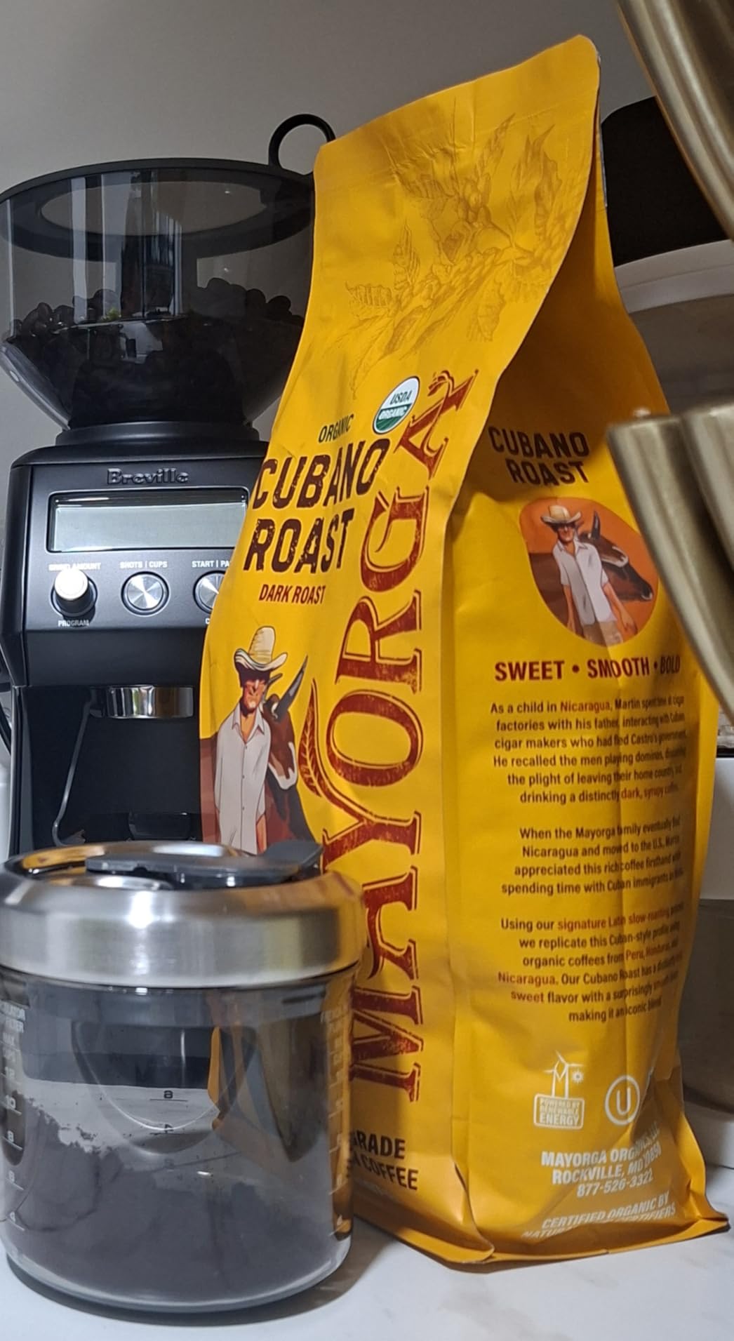 Breville BCG820BTR Smart Grinder Pro, Black Truffle customer photo 1