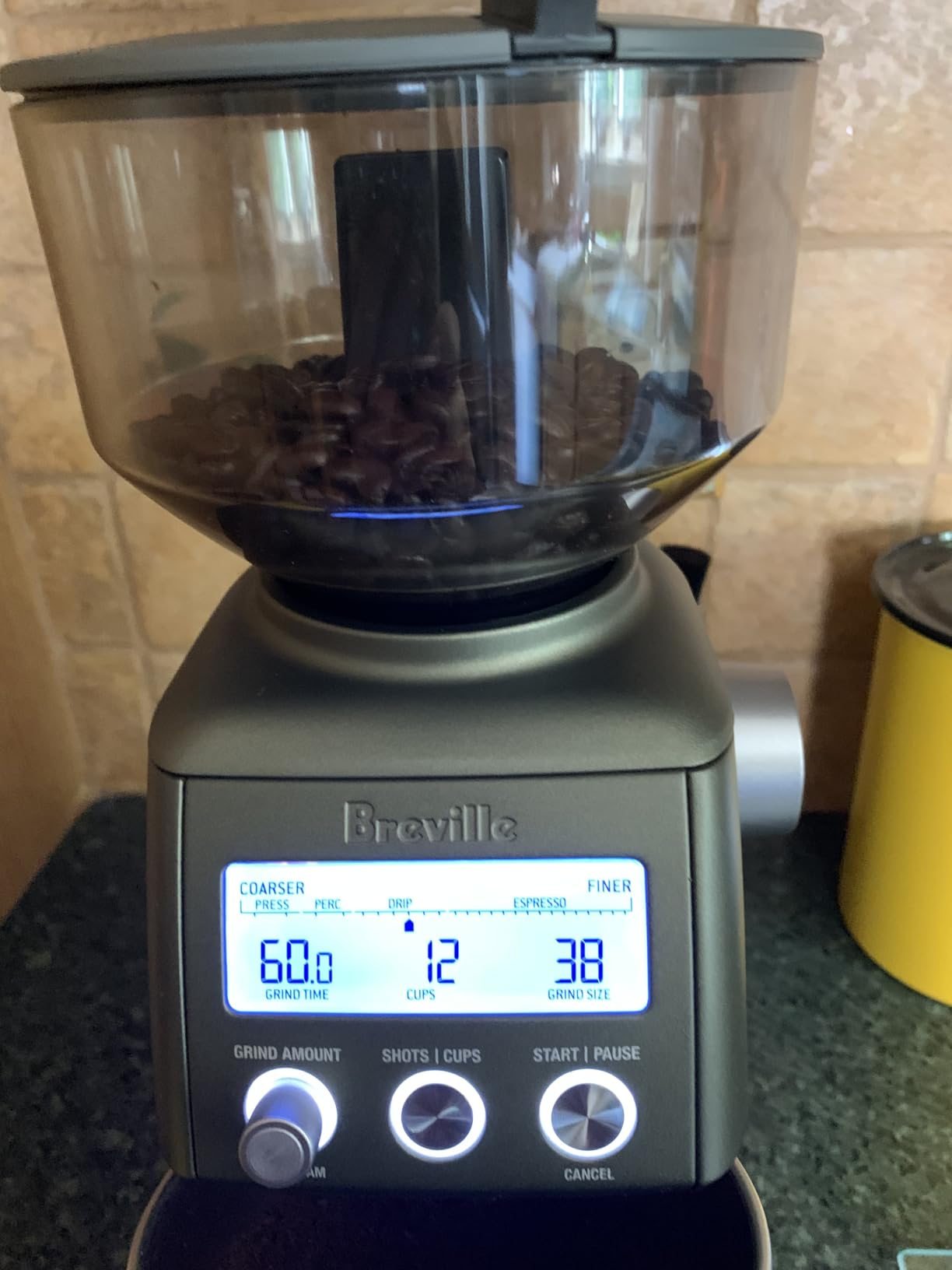 Breville BCG820BTR Smart Grinder Pro, Black Truffle customer photo 2