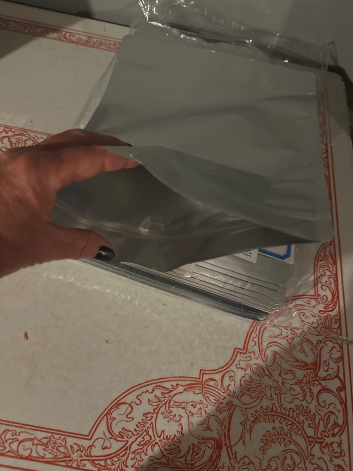 10pcs 5 Gallon Mylar Bags for Food Storage - 10 Mil Thick - Extra large bags 5 Gallon with Oxygen Absorbers 2500cc - Zipper Resealable Milar Bags - Bolsas Mylar 5 Galones customer photo 2