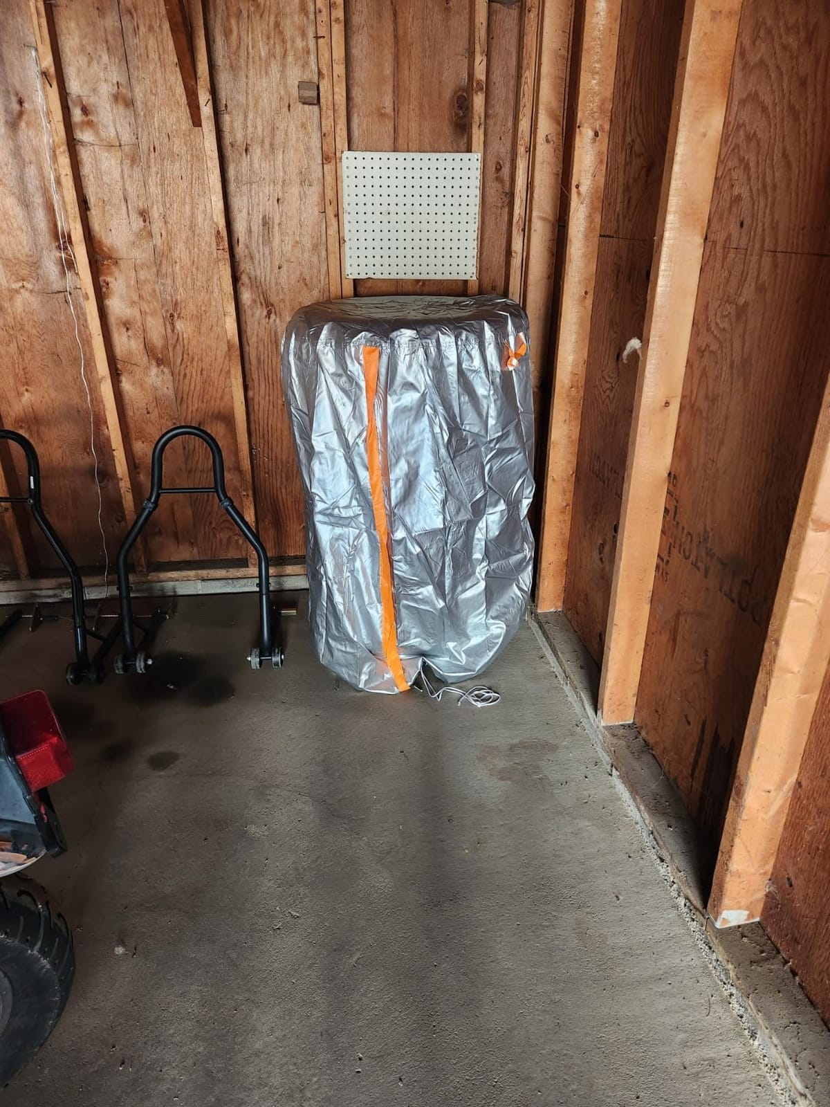 Tire Cover for Storage, 420D Waterproof Tire Stack Cover Holds 4 Tires 32in customer photo 1