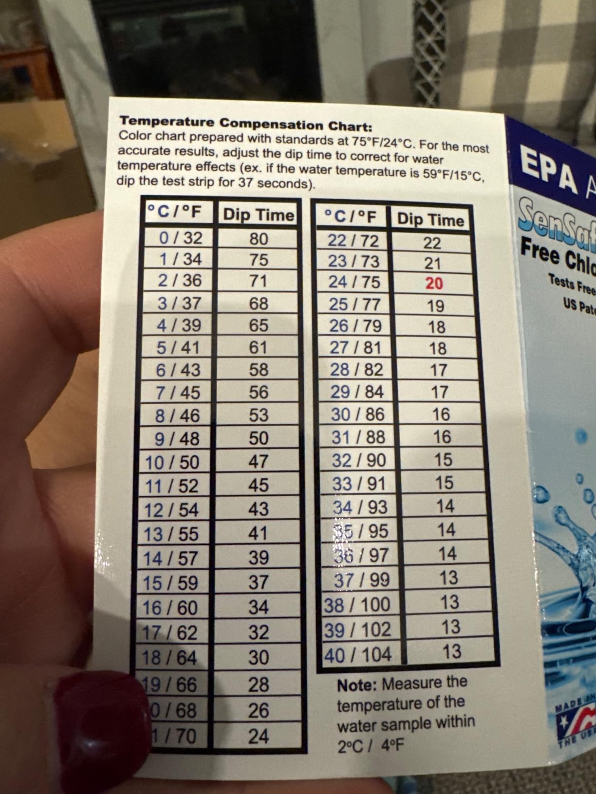 Aquatabs Water Purification Tablets for Drinking - 100 Tablets + 2 Chlorine Test Strips - Water Purifier Starter Kit - for Boat and RV Tanks - By Aquamarine Water Solutions customer photo 2