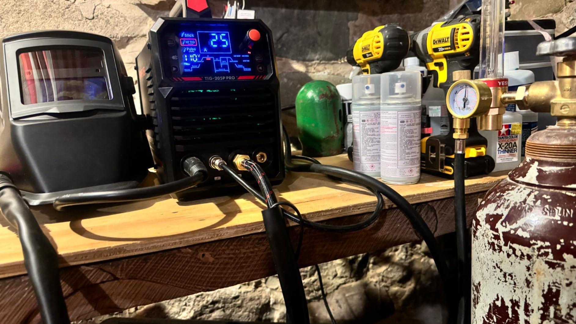 YESWELDER 205A Tig Welder Pulse STICK/DC TIG/PULSE TIG 3 in 1 TIG-205P customer photo 2