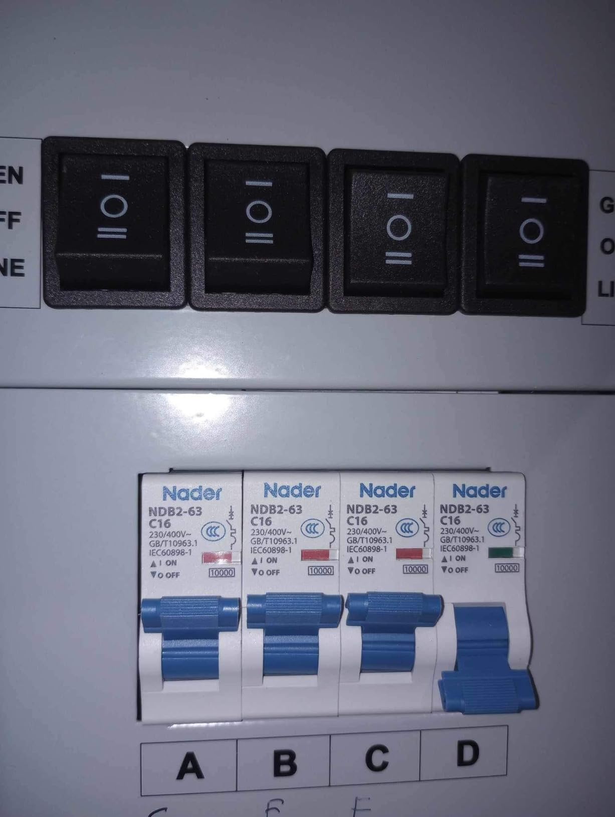 briidea Home Integration Generator Transfer Switch Kit, 15 Amp 120V 4-Circuit Indoor/Outdoor Generator Transfer Switches with IP 67 Waterproof, Prewired, All Ready for a Next Power Outage customer photo 2