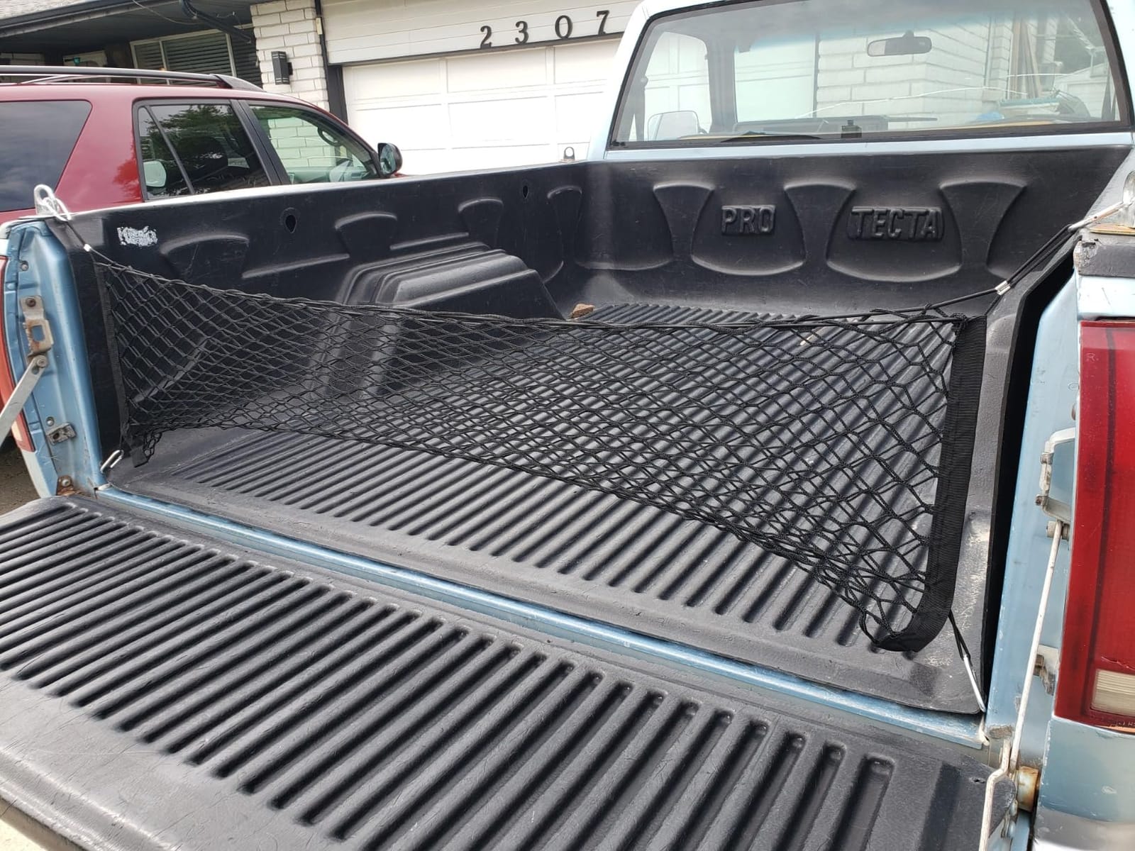 Car Rear Cargo Net with Good Elasticity&Tensile Strength Trunk Net Organizer for SUV Truck,Ideal Car Net Keeps Overlanding Accessories (L 43.3''x15.74'') customer photo 2
