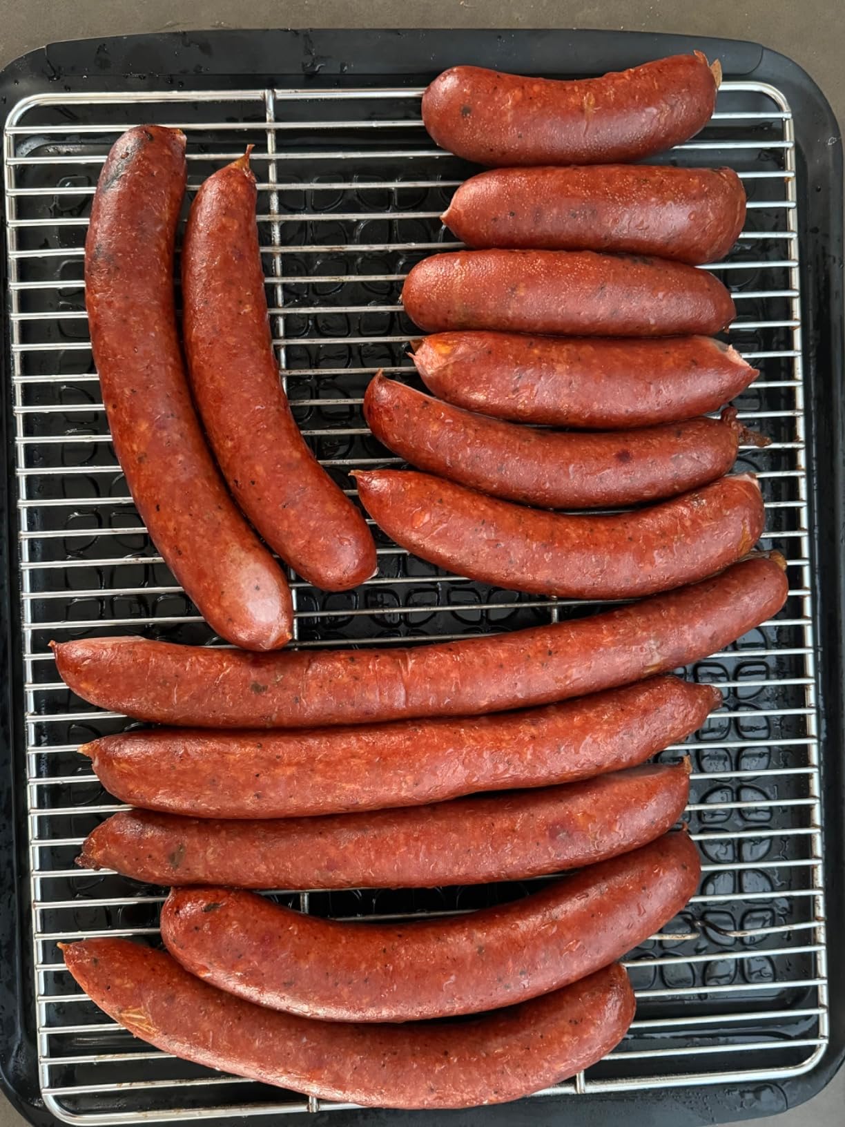 VEVOR Sausage Stuffer, 5LBS/3L Stainless Steel Homemade Sausage Maker,Vertical Meat Filling Kitchen Machine, Packed 3 Stuffing Tubes customer photo 1