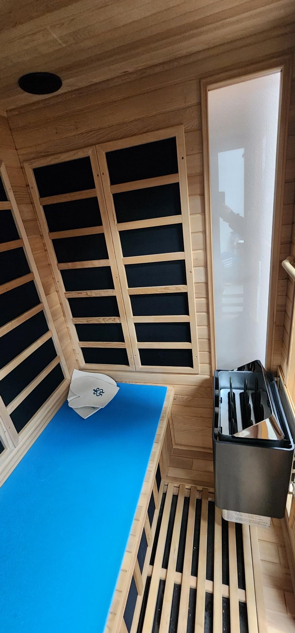 VEVOR Sauna Heater,220V Electric Sauna Stove, Steam Bath Sauna Heate 3h Timer and Adjustable Temp for Max. 176-318 Cubic Feet, Home Hotel Spa Shower Use (6KW) FCC Certification customer photo 1