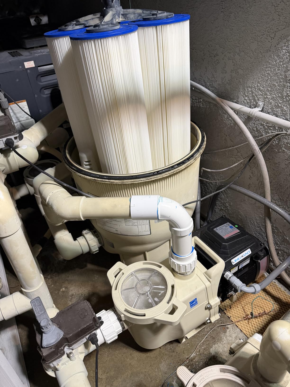 3HP Variable Speed Pool Pump - Energy Star Certified Smart Inground Pool Pump, 208-230V Self-Priming Pump Motor, 10800 GPH High Flow, Waterfall Pool Pumps with Filter Basket & 2-Inch Fittings customer photo 2