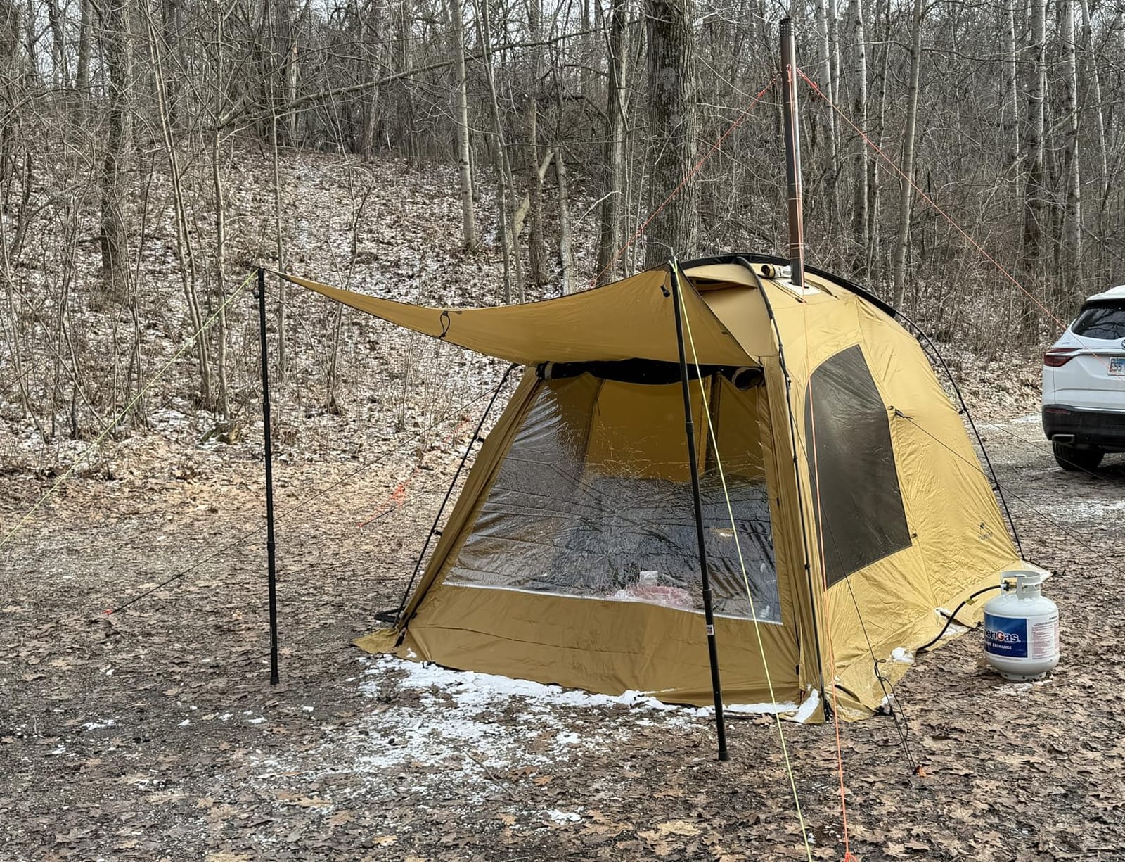 Naturehike Dune Hot Tent with Stove Jack,Double Layer 4 Season Tent,Waterproof 2-4 Person Tents for Camping customer photo 2