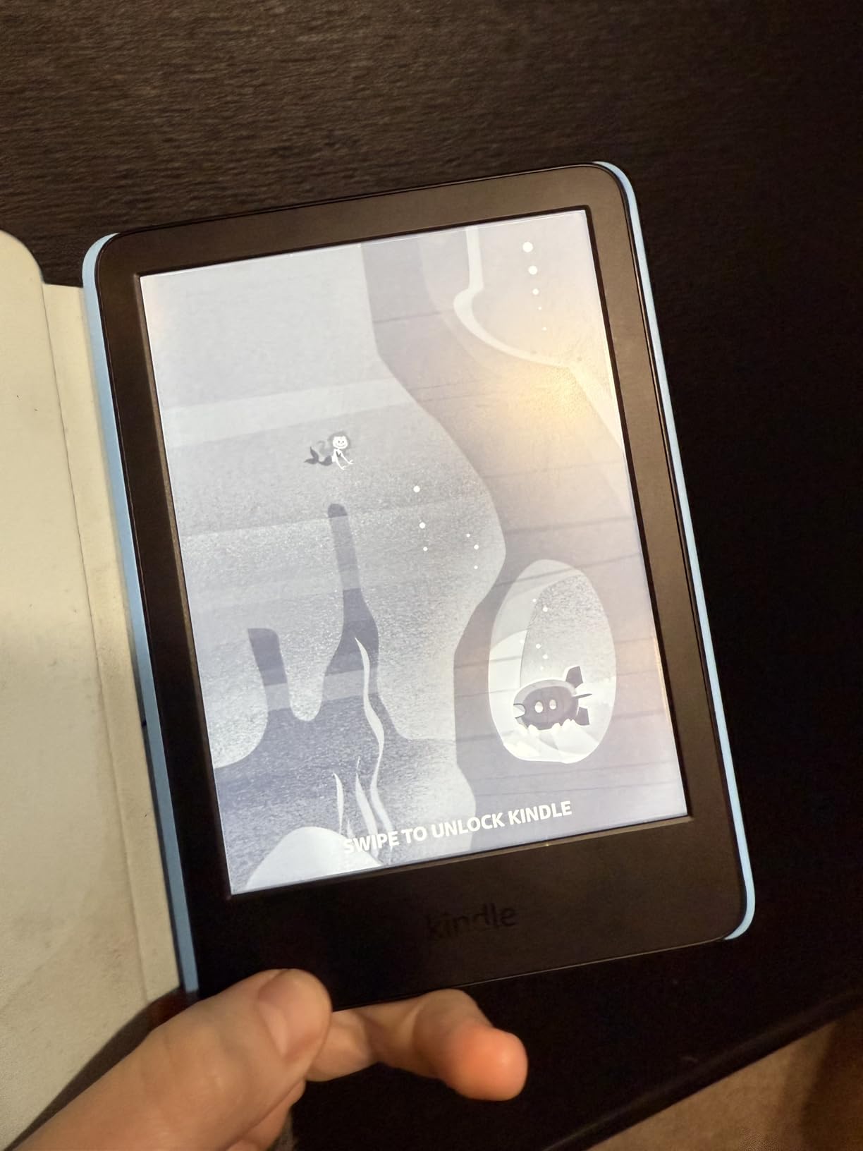 Amazon Kindle Kids 16GB (newest model) - If it breaks, we will replace it, includes ad-free books and cover, with glare-free display, faster page turns - Ocean Explorer customer photo 2