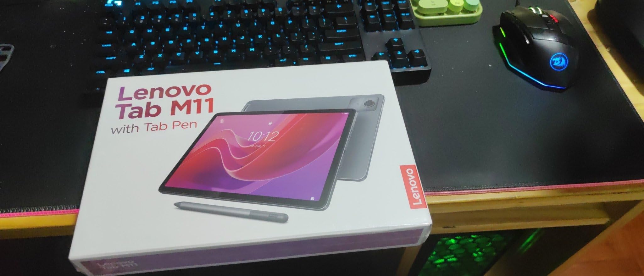 Lenovo Tab M11, 11” Display, MediaTek Helio G88 Octa-Core, 4GB RAM, 64GB SSD, 1920x1200 px, Ambient Light-Sensor, 10 Hour Battery, Comes w/Pen, Luna Grey customer photo 1