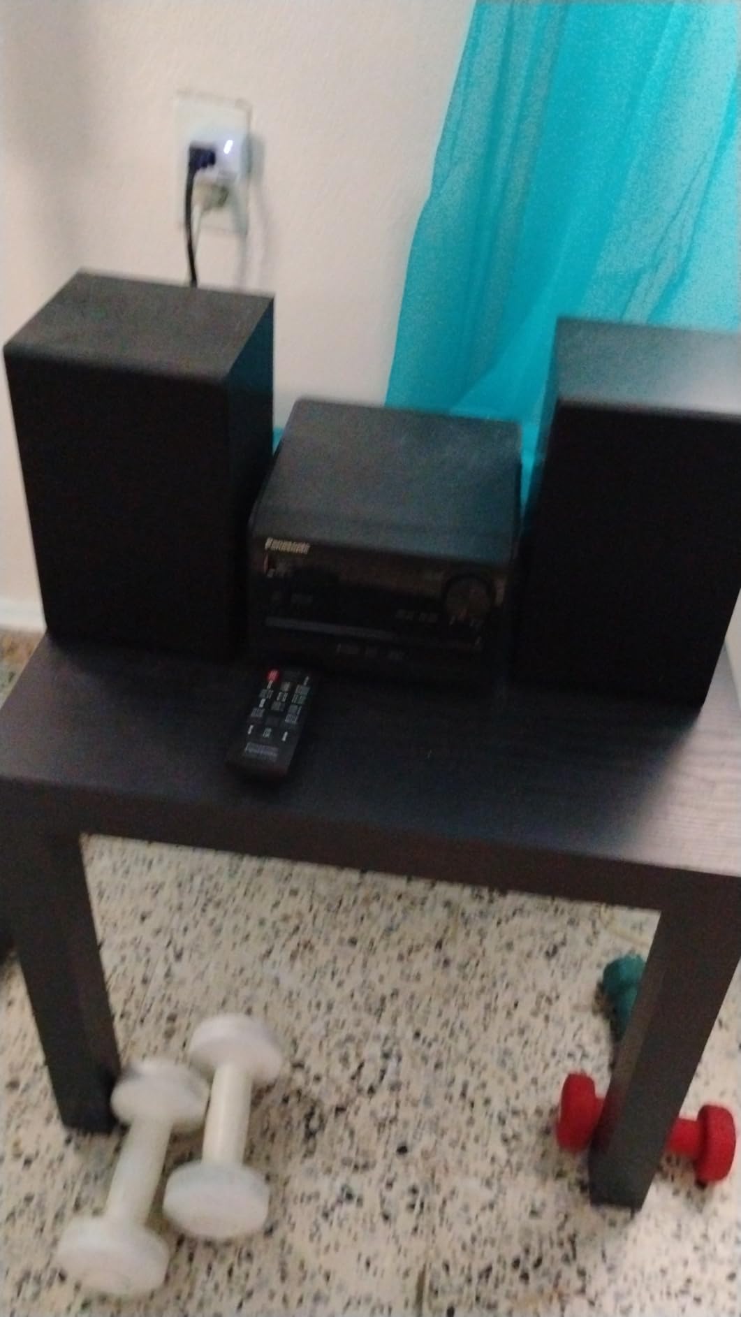 Panasonic Compact Stereo System with CD Player, Bluetooth, FM Radio and USB with Bass and Treble Control, 20W Stereo System for Home with Remote Control - SC-PM270PP-K (Black) customer photo 1