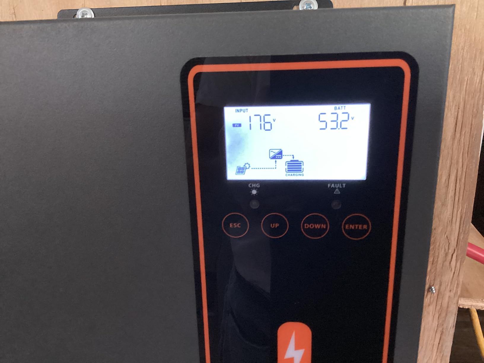 48V 140A MPPT Solar Charge Controller, 140Amp Solar Regulator Max.PV Input 500V, Max. Charging Current Can be Set, Work with 48V Lead-Acid and Lithium Batteries customer photo 2