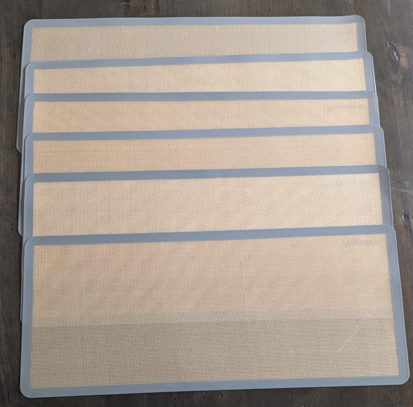 Silicone Baking Mats For Harvest Right Freeze Dryer Large Size Trays 6 pcs (Gray, L - Large) customer photo 1