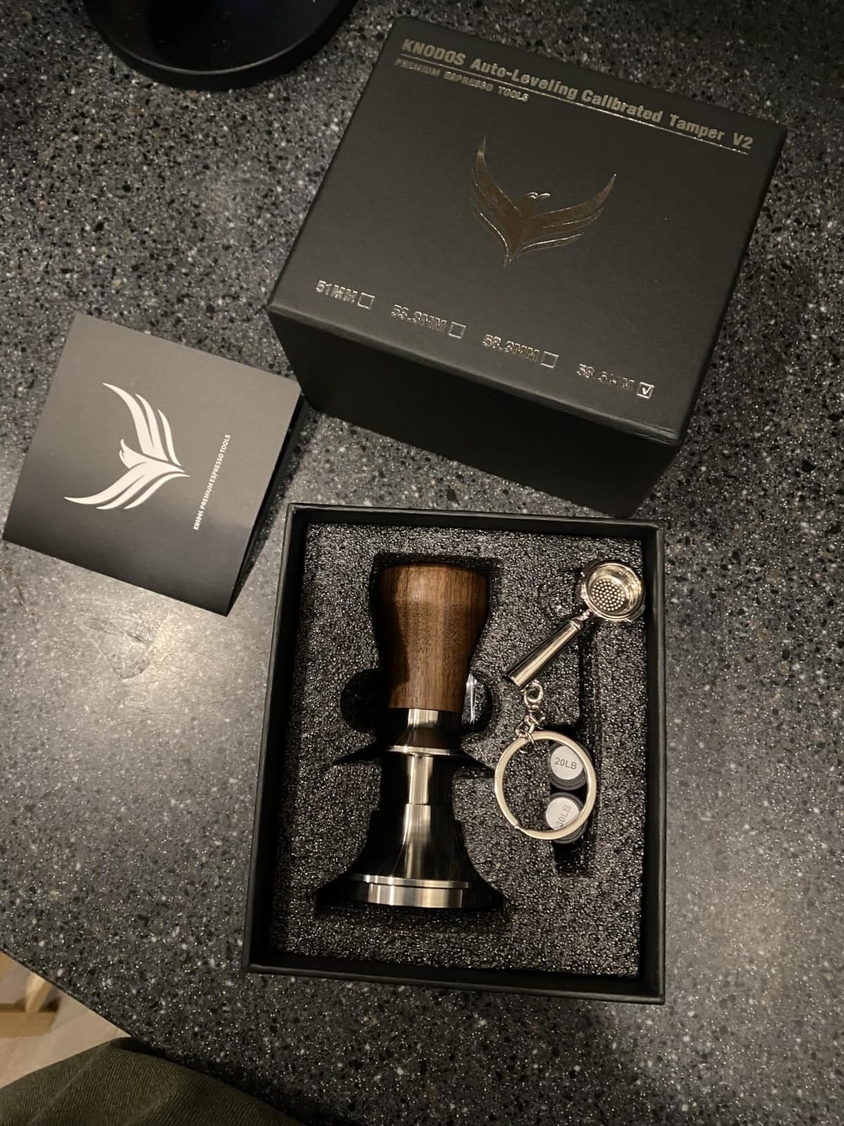 54mm Espresso Tamper For Breville Machines Self Leveling customer photo 2