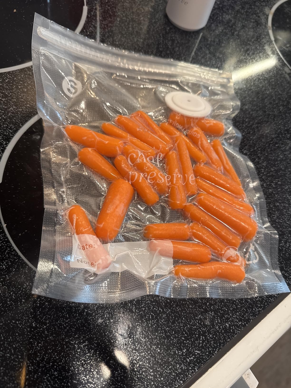 Chef Preserve Reusable Vacuum Sealer Bags for Food - 30 BPA-Free Small (8 x 10 in) Food Storage Bags, Freezer, Microwave - Odor-Resistant, Leak-Proof - Compatible with Chef Preserve Vacuum Sealers customer photo 2