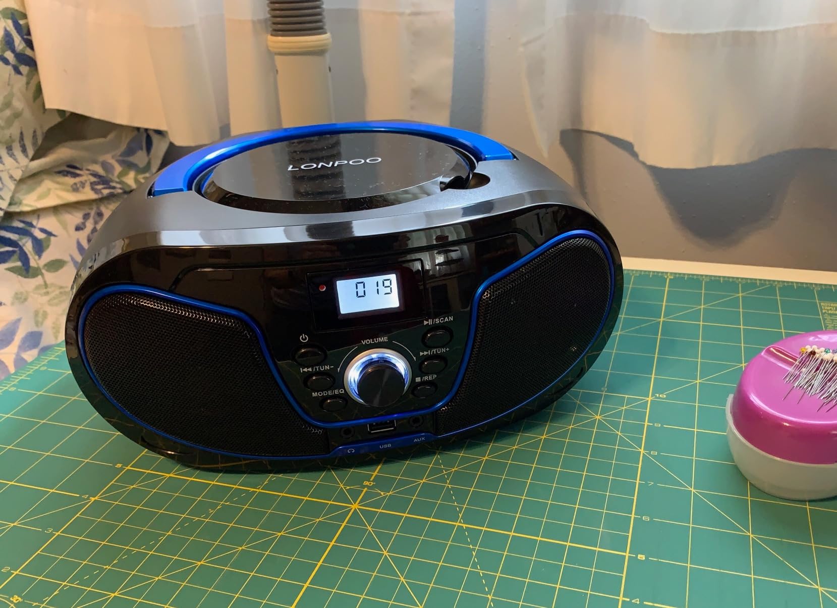 Compact Stereo System with CD Player for Home, 30W Crisp-Sound Speakers customer photo 2