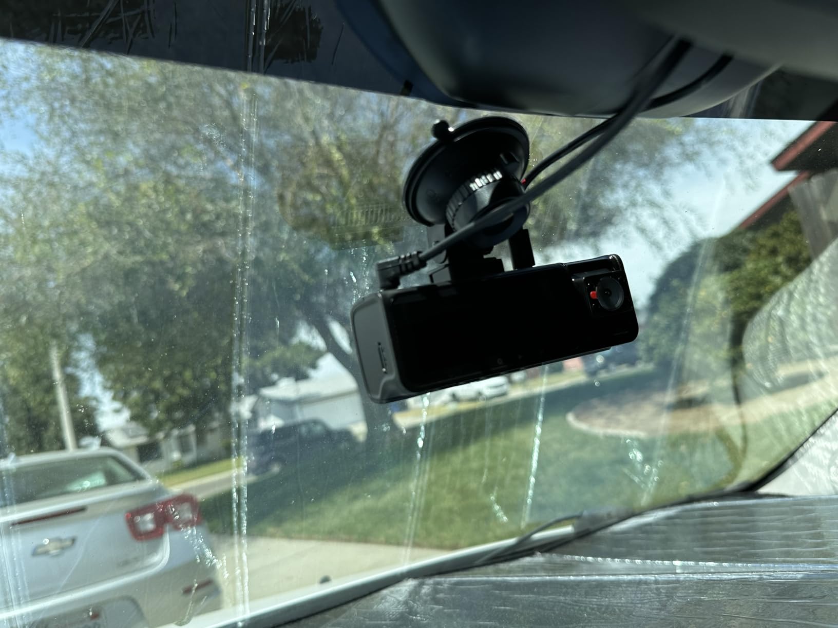 3 Channel 5G WiFi Dash Cam, 4K+1080P+1080P Dash Cam Front and Rear with 64GB Card, Dash Camera for Car with HDR IR Night Vision, G-Sensor, 24/7 Parking Mode, WDR, Support 128GB Max - Silver customer photo 2