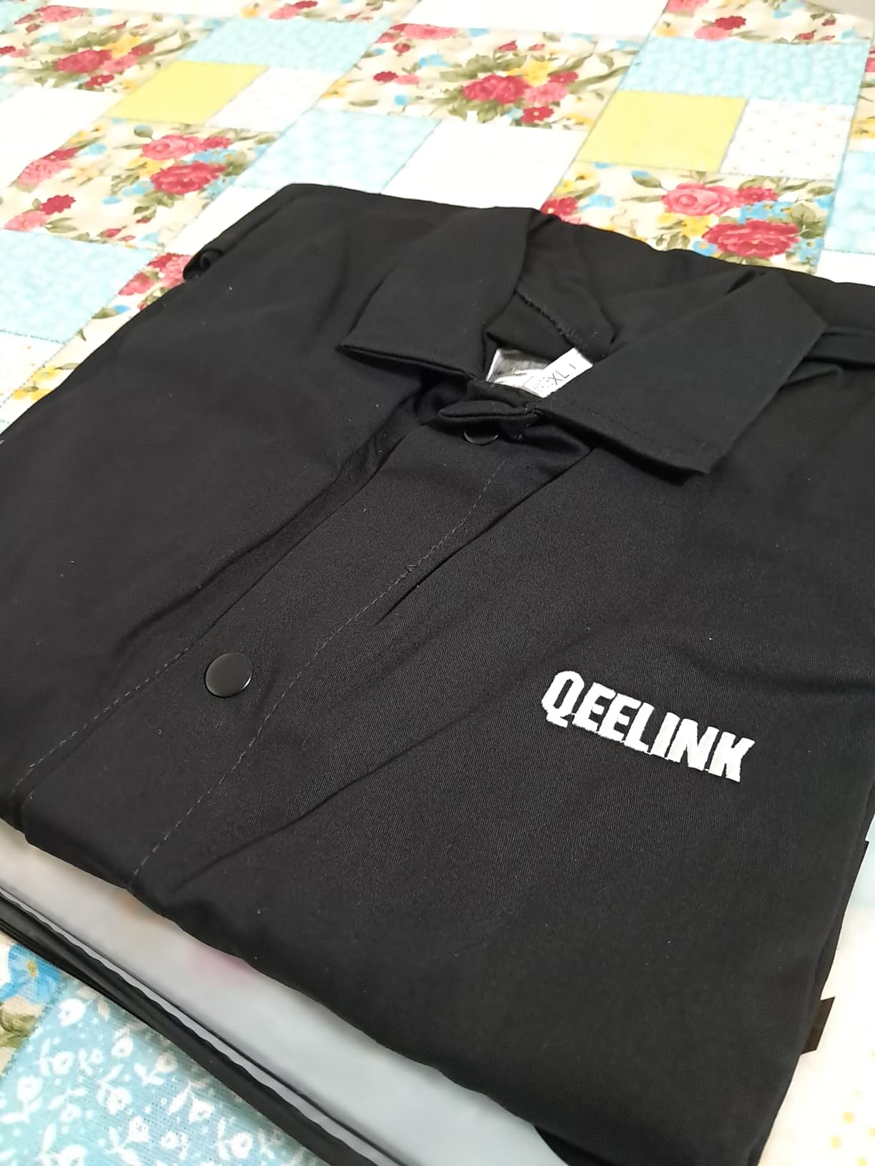 QeeLink Welding Jacket - Flame Resistant Cotton Clothes for Men & Women customer photo 2