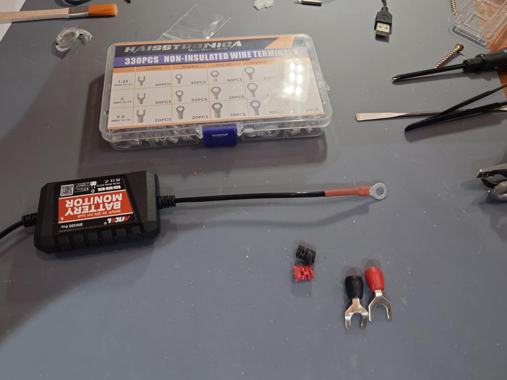 ANCEL BM1000 Bluetooth Battery Monitor, 400A Smart Shunt for RV & Marine customer photo 1