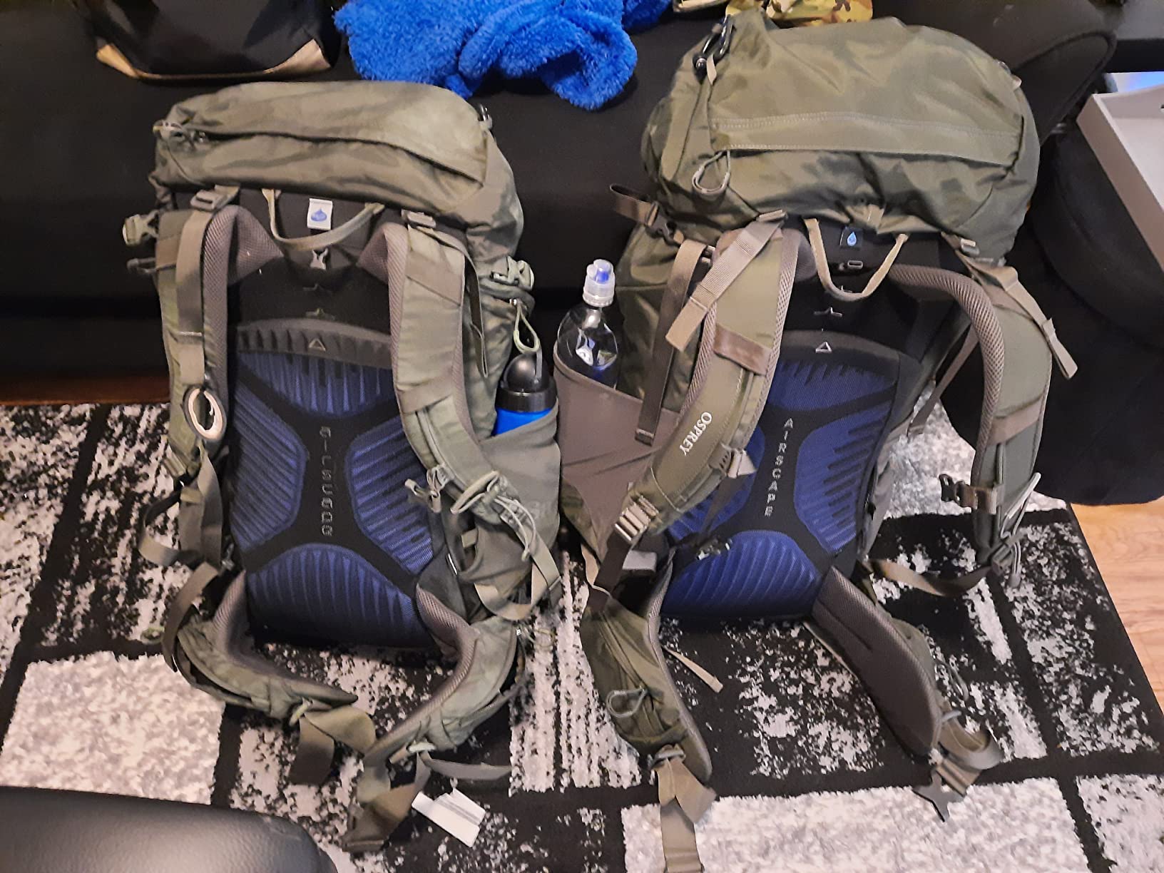 Osprey Kestrel 58L Men's Backpacking Backpack, Green L-XL customer photo 2