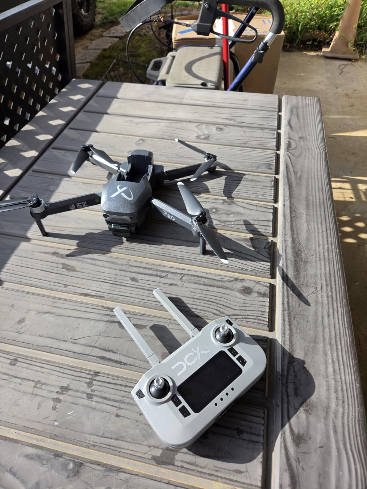 DCX EZ Pro Drones with Camera for Adults 4K, Obstacle Avoidance, GPS Auto Return Home, Beginner-friendly, 3-axis Gimbal, Follow Me Mode, Long Flight Time, FAA Remote ID customer photo 2