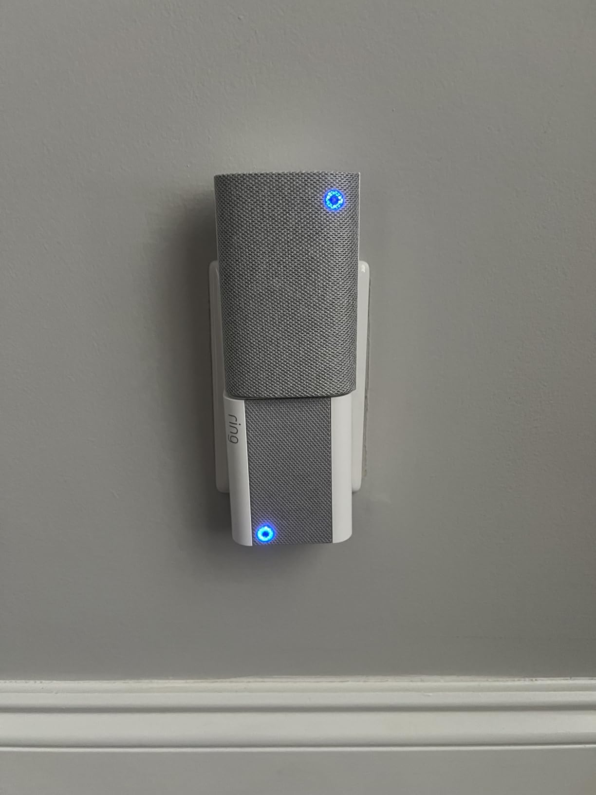 Ring Chime Plus (newest model) — Crisp, clear audio alerts for select Ring devices, built-in night-light, customizable tones, easy plug-in setup, White customer photo 2