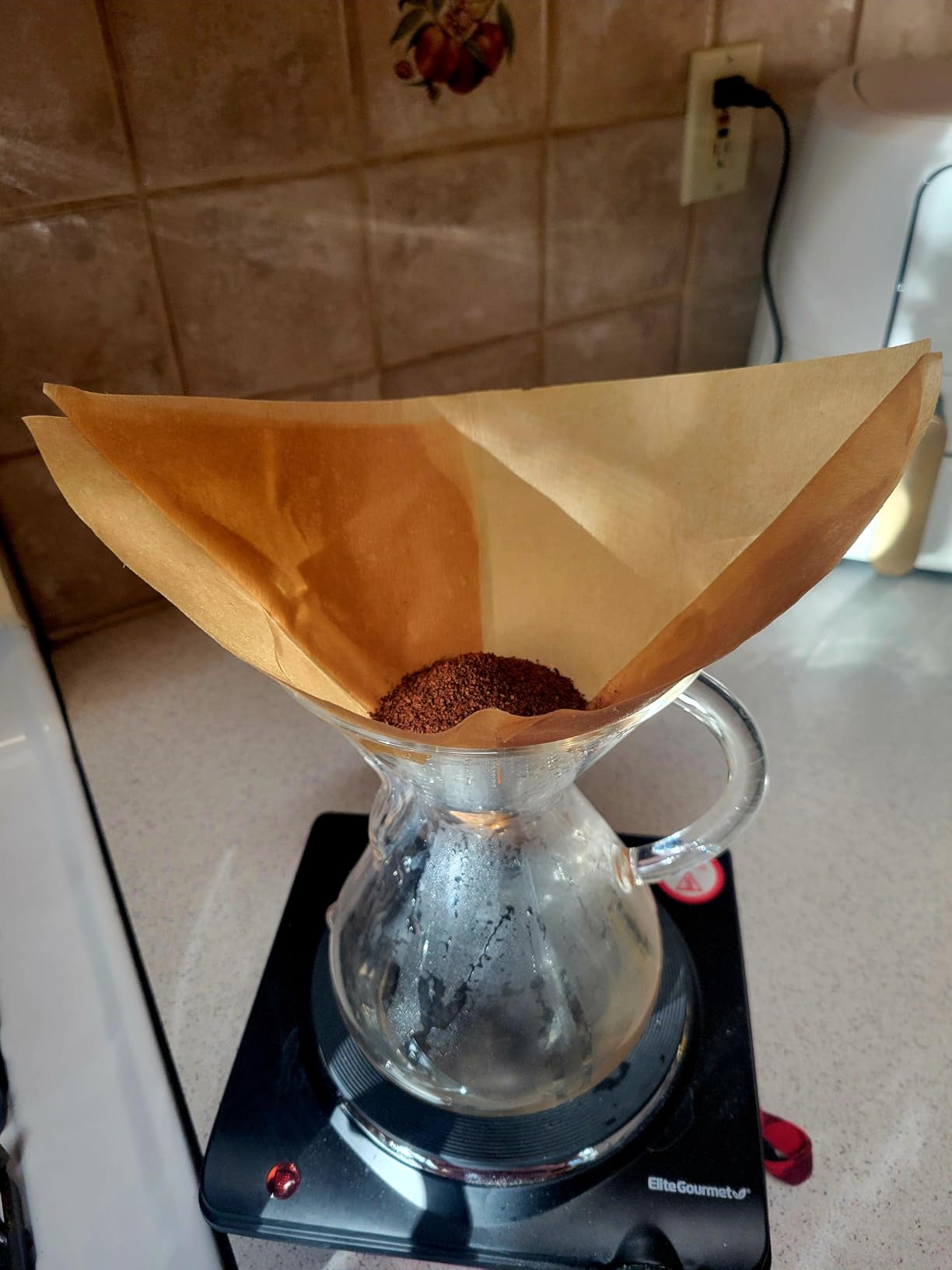 100ct Cone Coffee Filters, for Chemex Pour-Over Coffee Makers customer photo 1