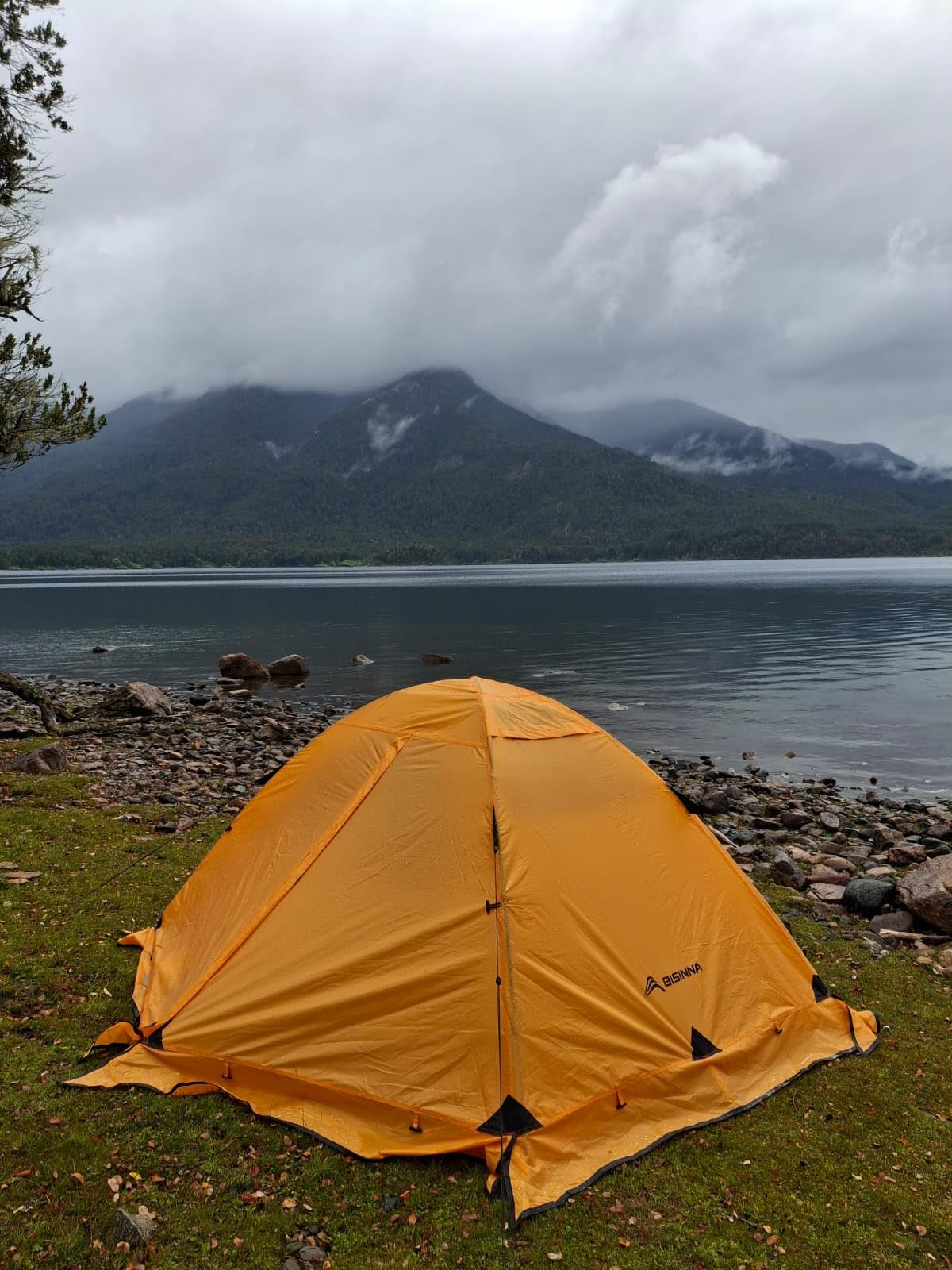 BISINNA 4 Season Tent for Backpacking Winter Tents 2 Person Lightweight Cold Weather Tents Waterproof Double Layer All Season Tent Aluminum Alloy Poles Easy Set Up for Camping, Hiking, Outdoor customer photo 2