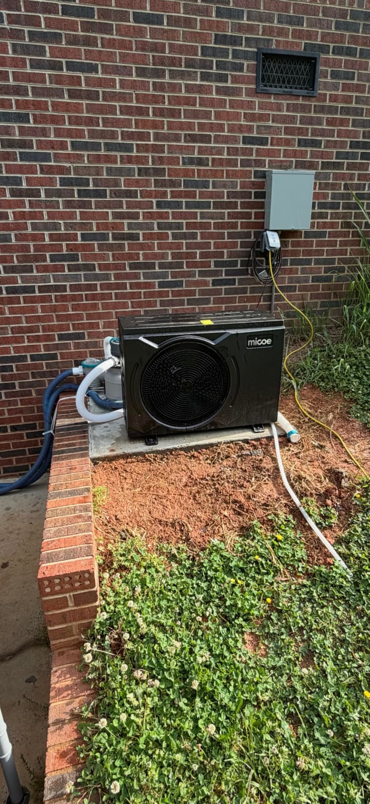 MICOE 75,000 BTU Pool Heat Pump, Inverter Pool Heater for 21,000 Gal Pools customer photo 1