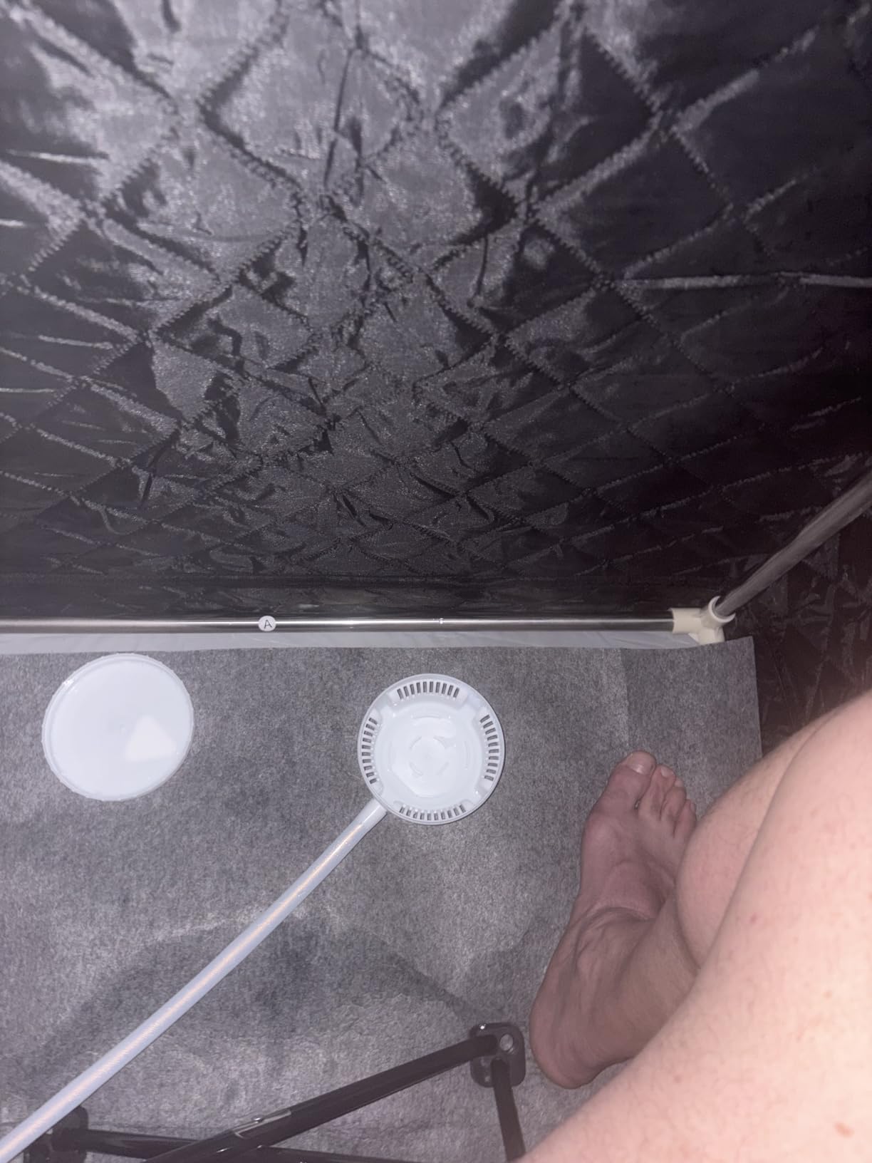 Manastin Upgraded Portable Steam Sauna for Home,Jet Black customer photo 1