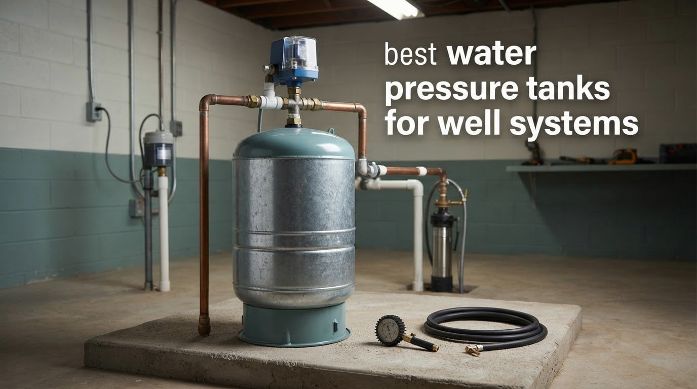 best water pressure tanks for well systems