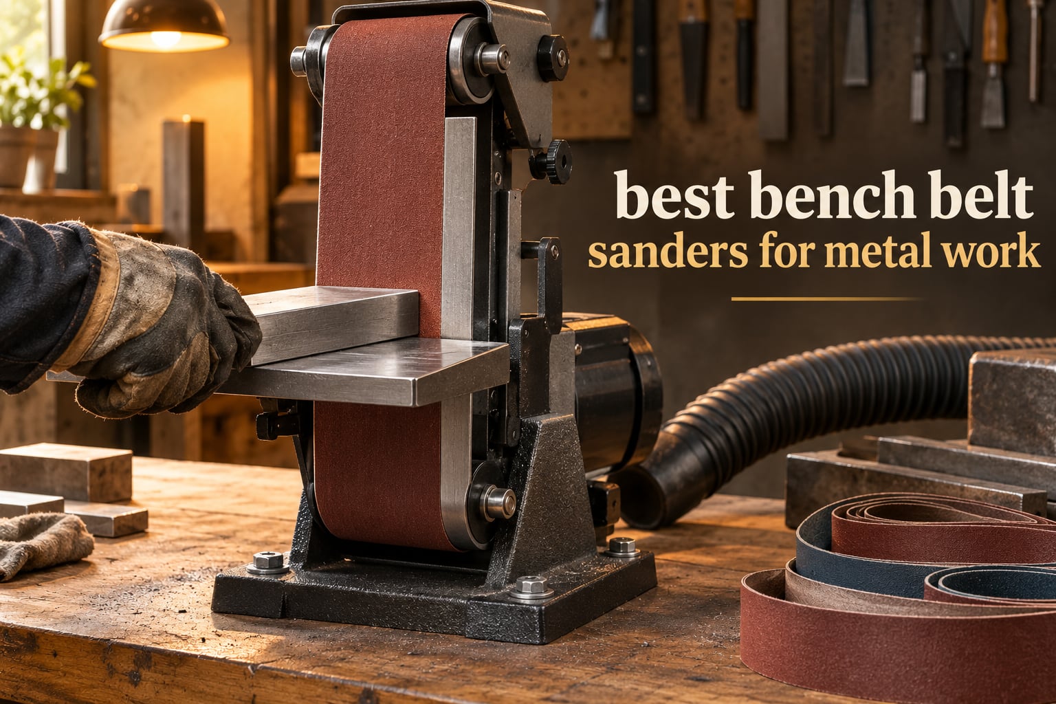 best bench belt sanders for metal work